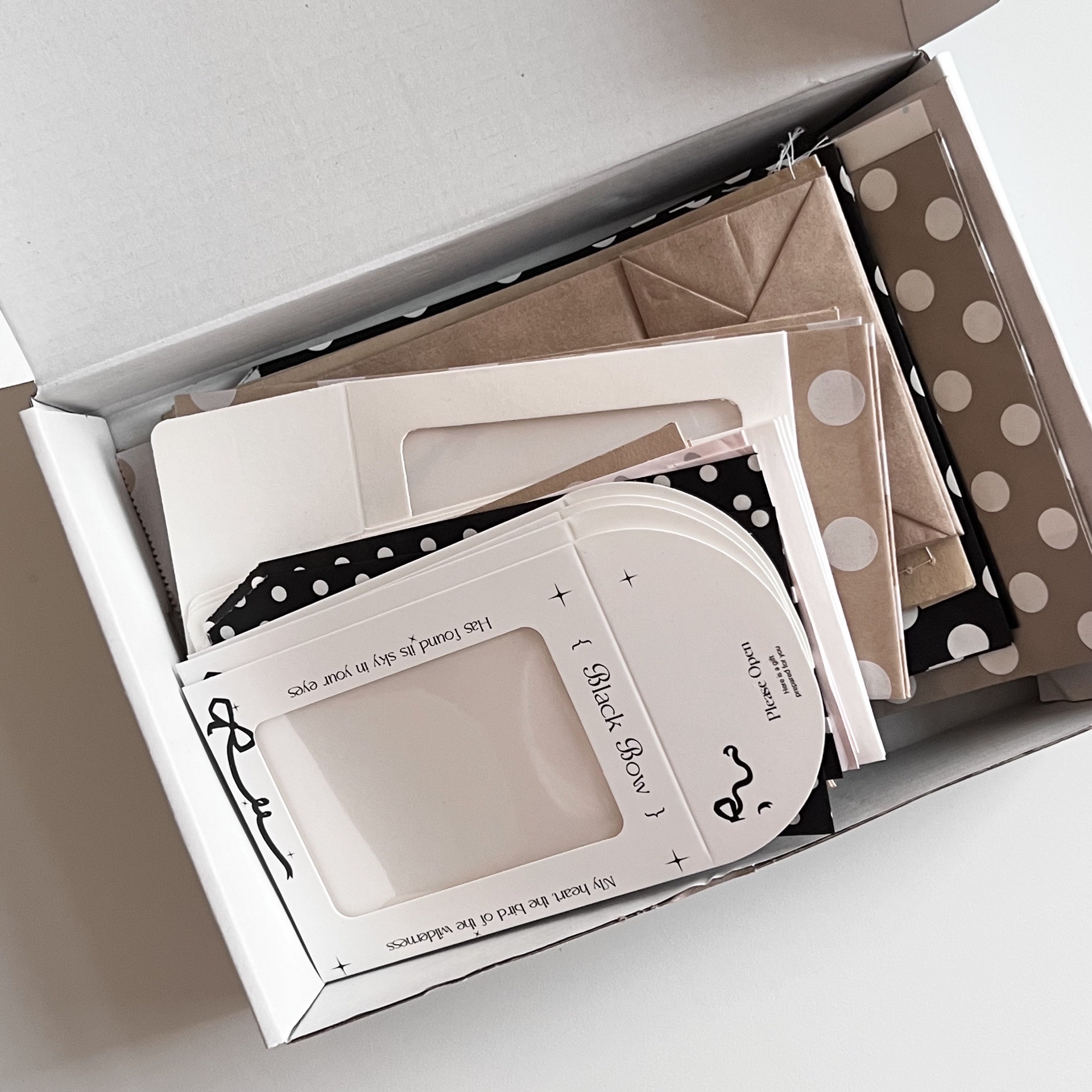 ˖ ࣪⊹包材︎︎ ⋆꙳