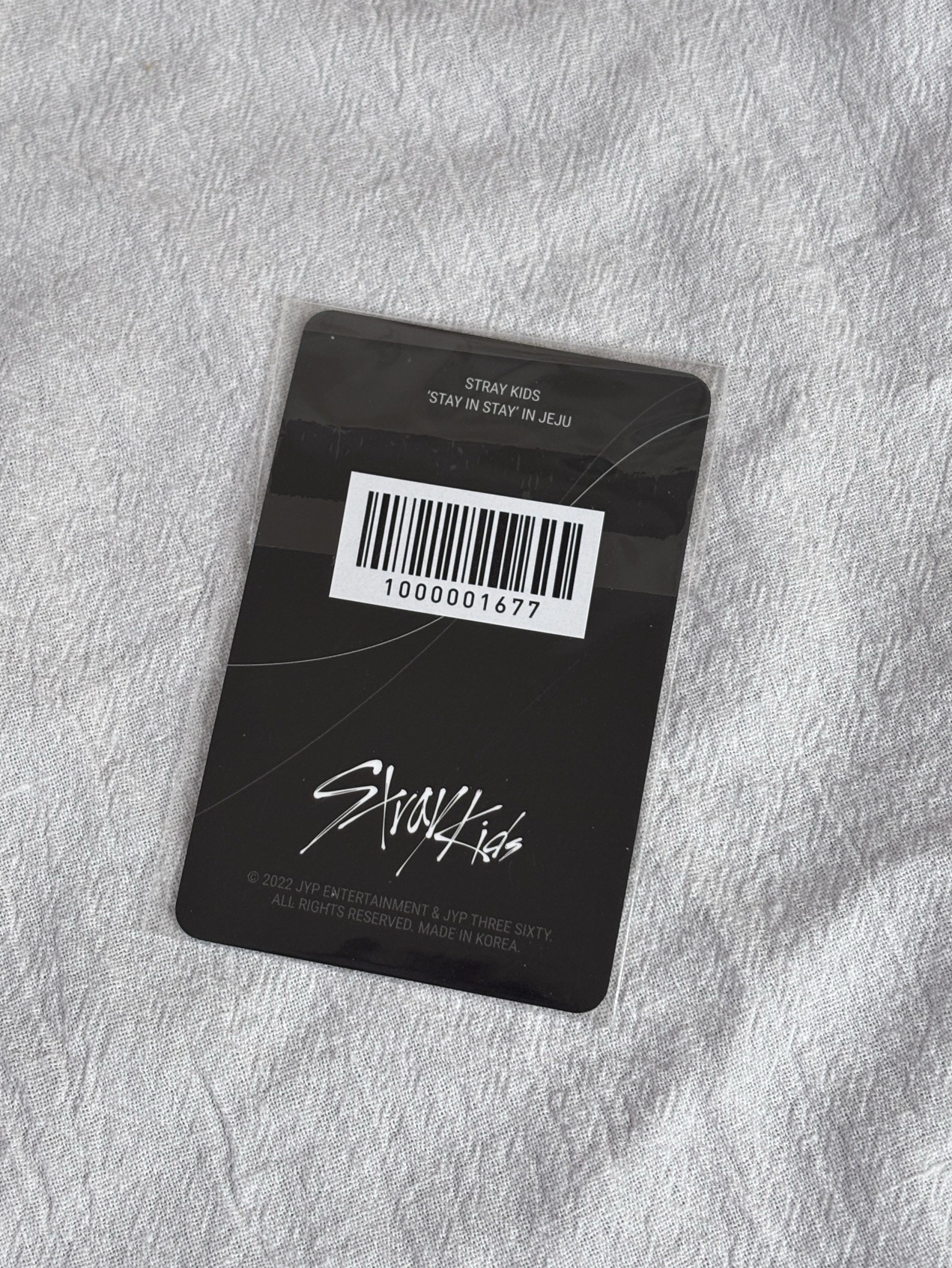 ［Stray Kids]🩵寅 Stay in STAY 濟州島 特典卡