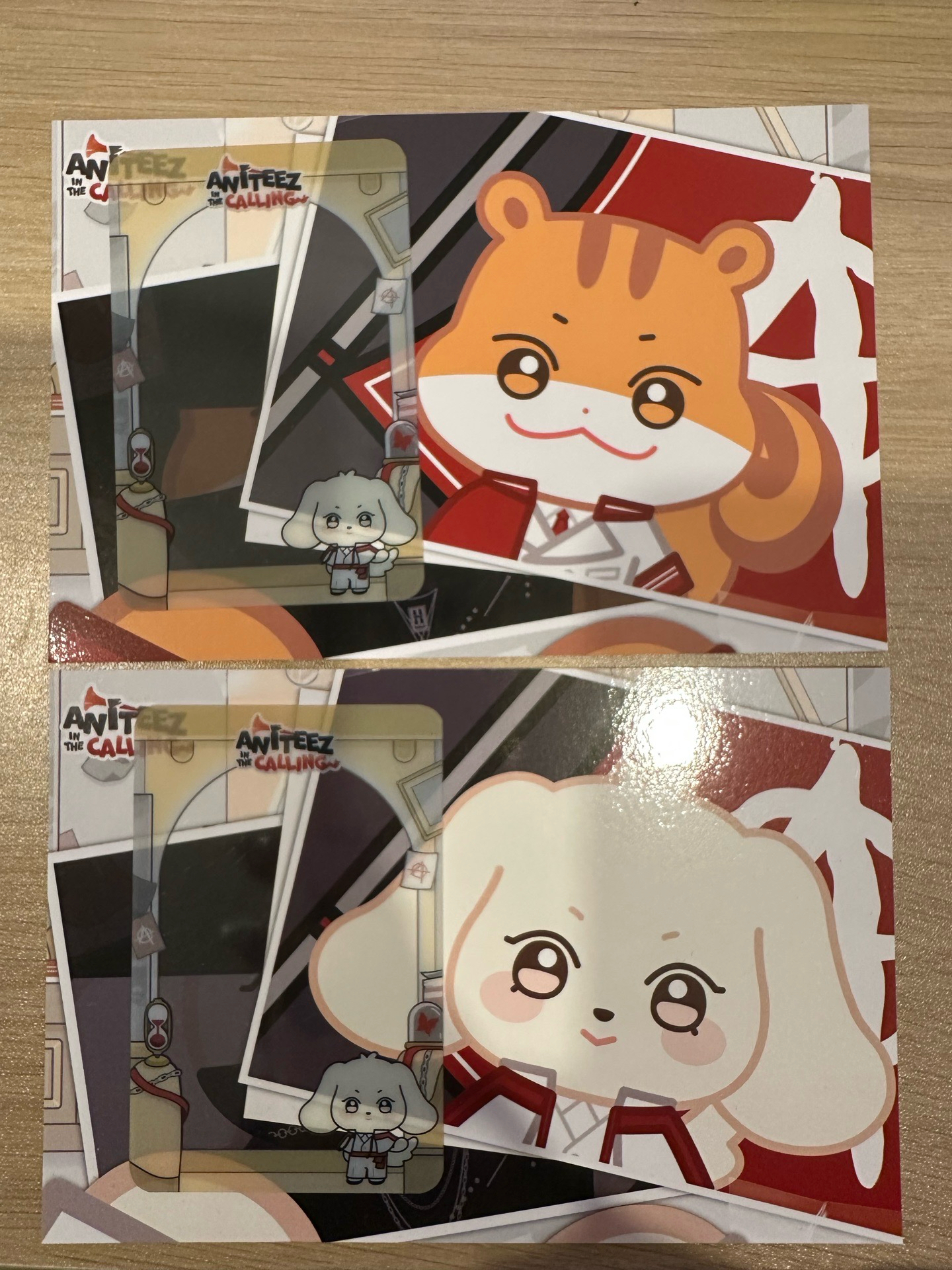 Aniteez in the calling 透卡+明信片 贈圖二任務卡