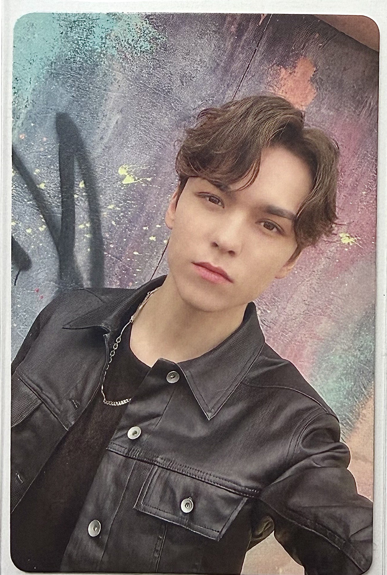 Mini8 yzy B 簽售卡 中文卡背 語音卡 崔瀚率 VERNON