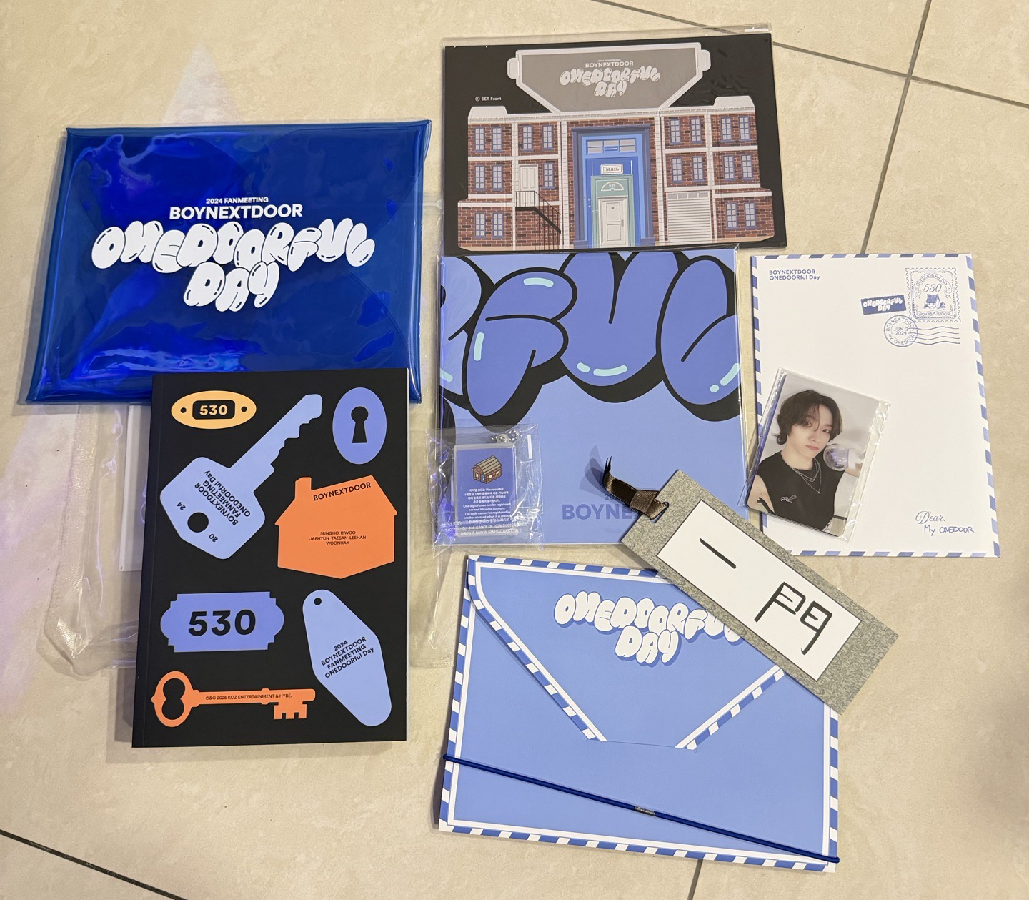Boynextdoor Onedoorful day Kit 含wvs特典