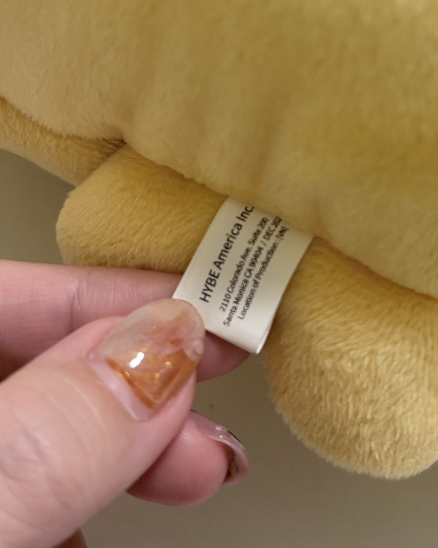 閒置美通越南廠黃春抱枕