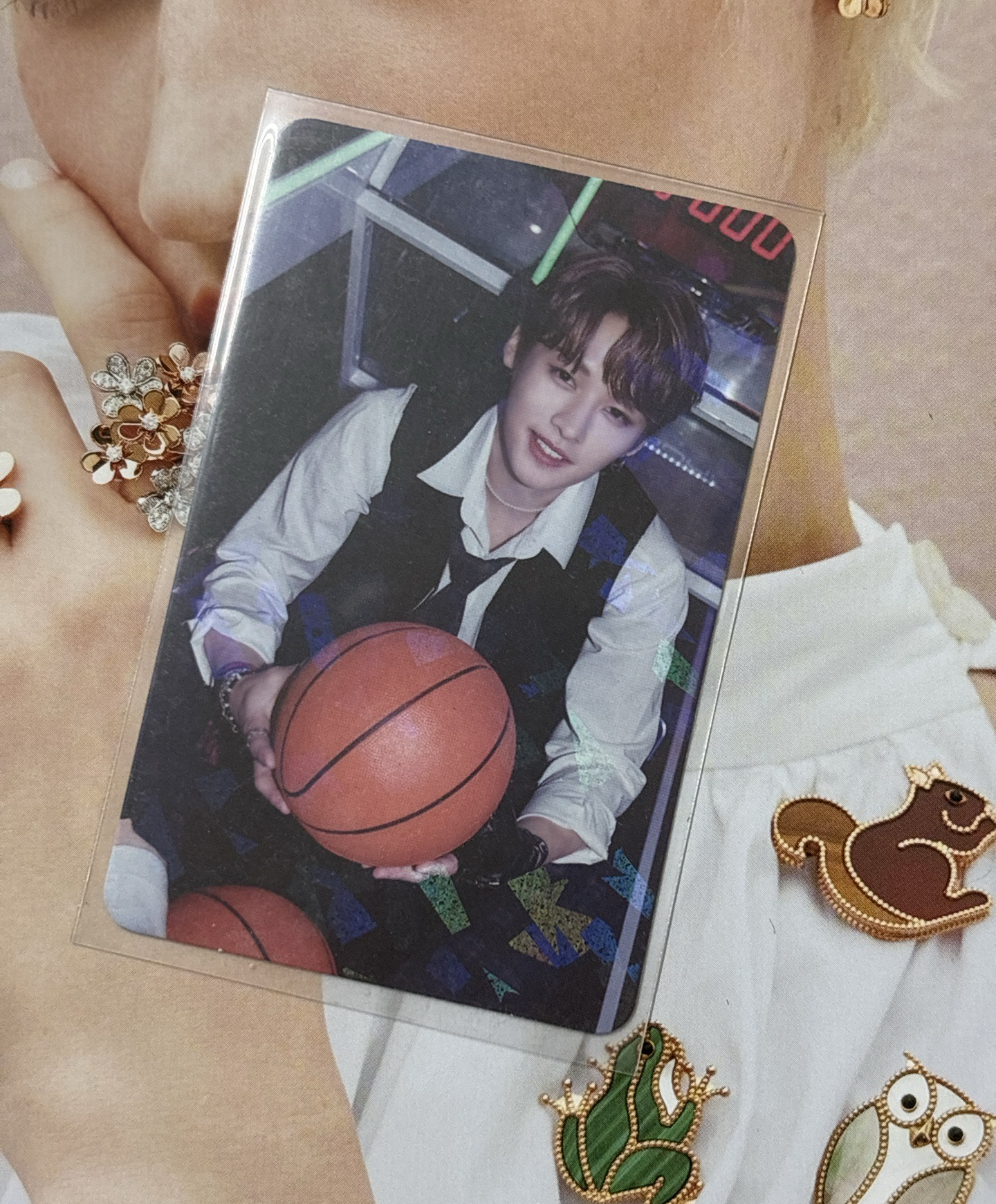 StrayKids Lee Know 聖誕專紅版專卡