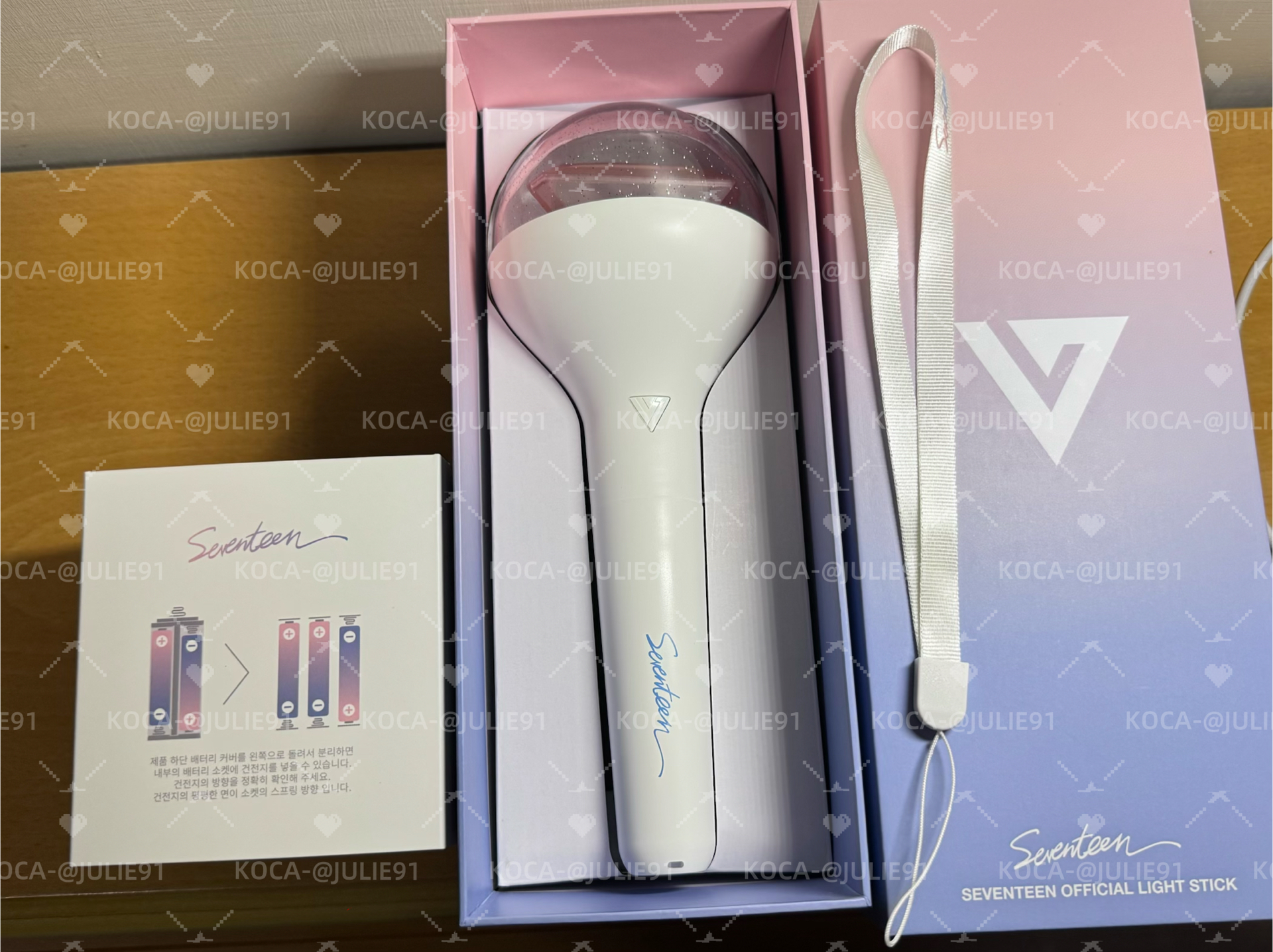 seventeen 一代手燈 克拉棒