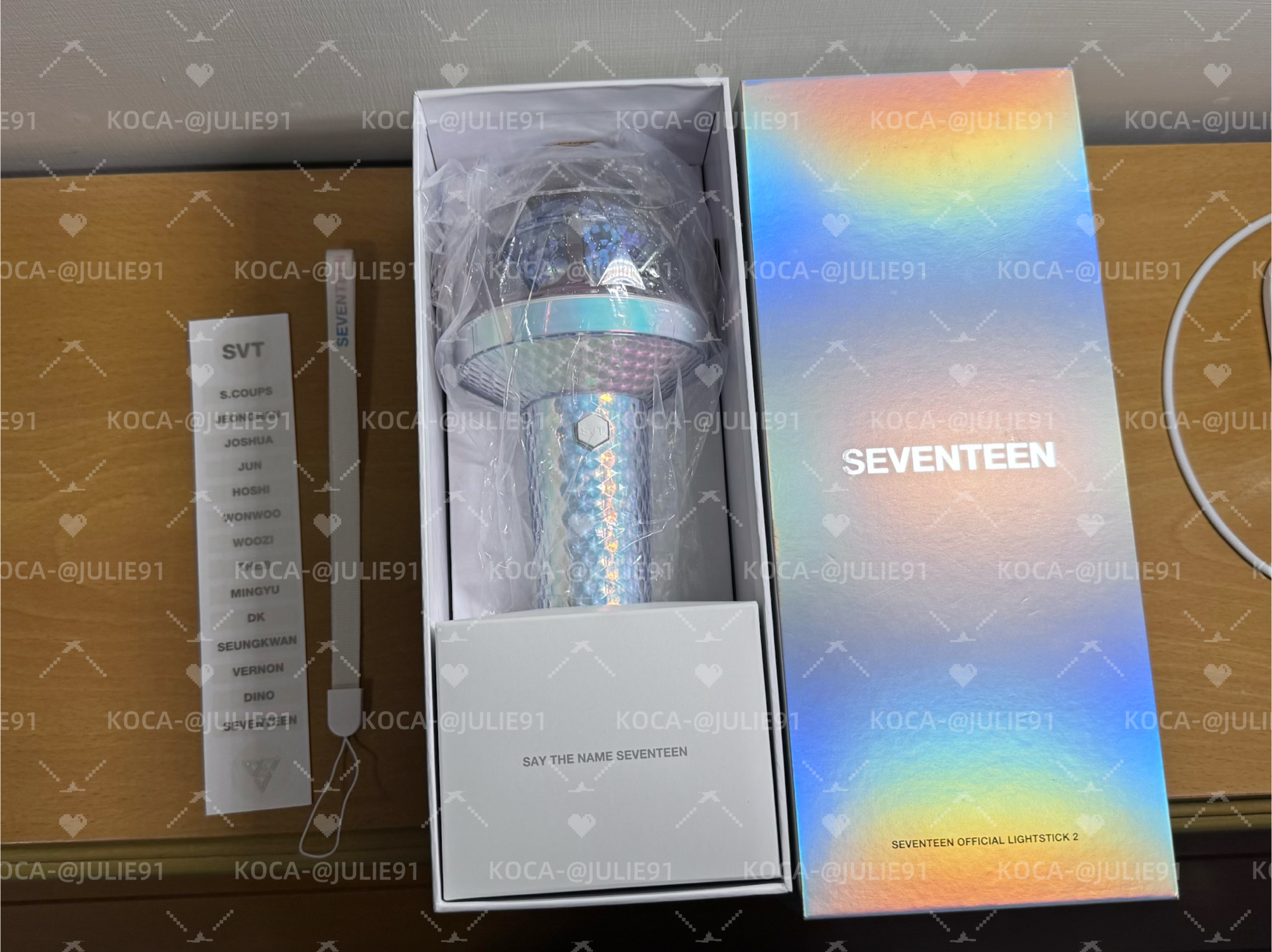 seventeen 二代手燈 克拉棒