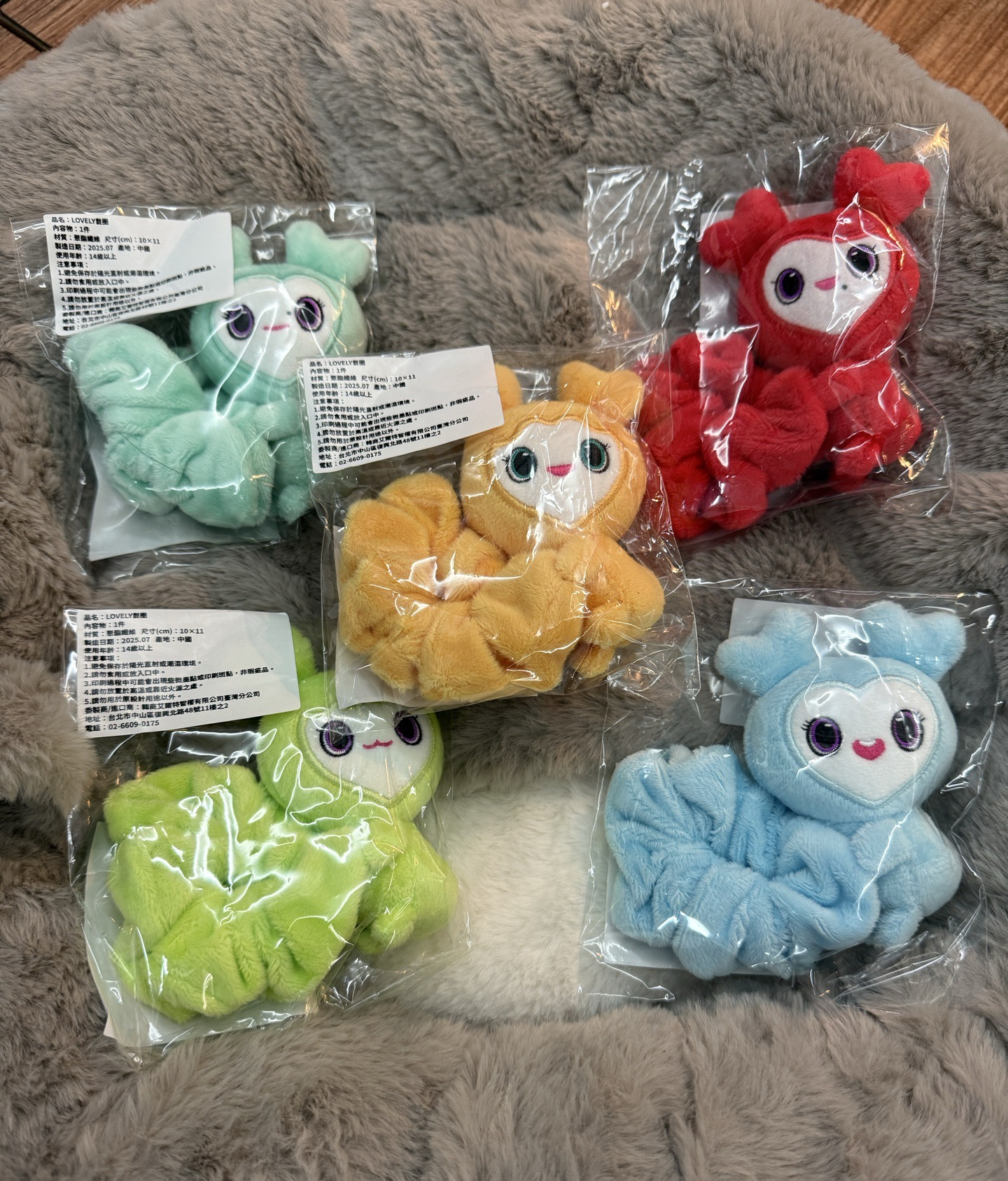 lovely髮圈-娜定效南彩