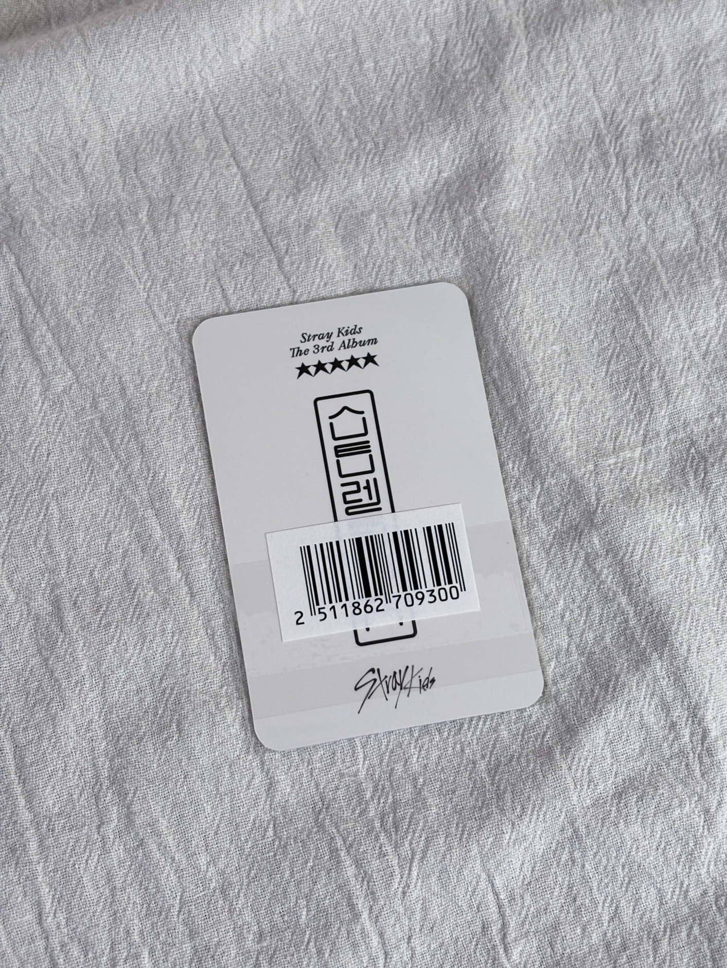 ［Stray Kids] 菲 5-STAR yes24 特典卡 