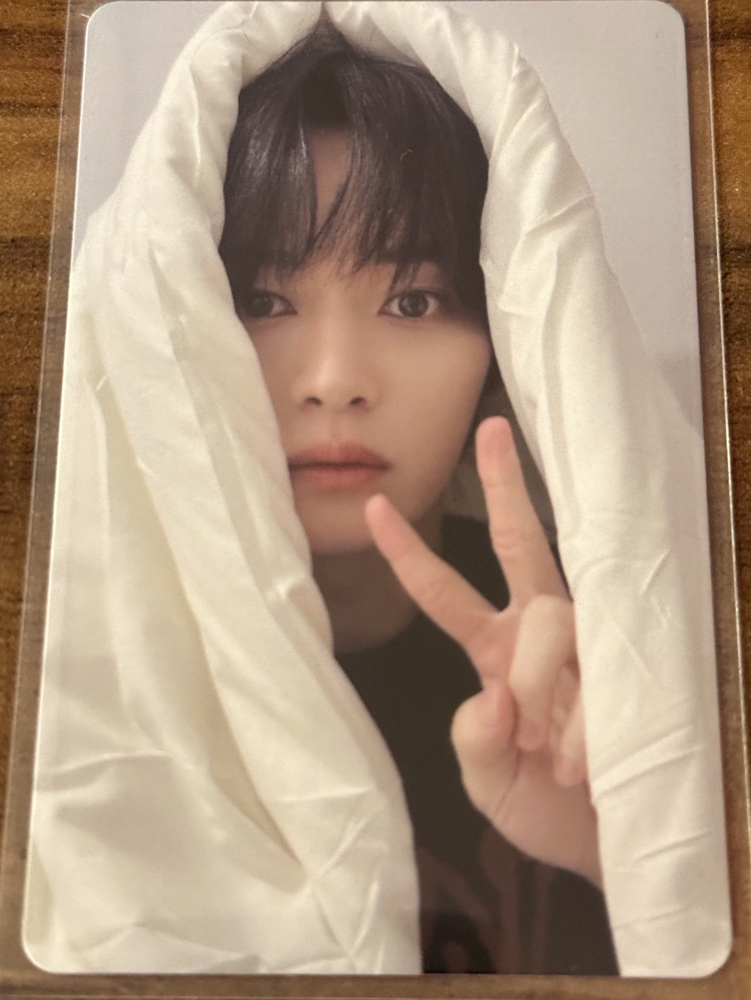 Stray Kids 李旻浩 LeeKnow 棉被旻 合(HOP) jyp 特典卡 