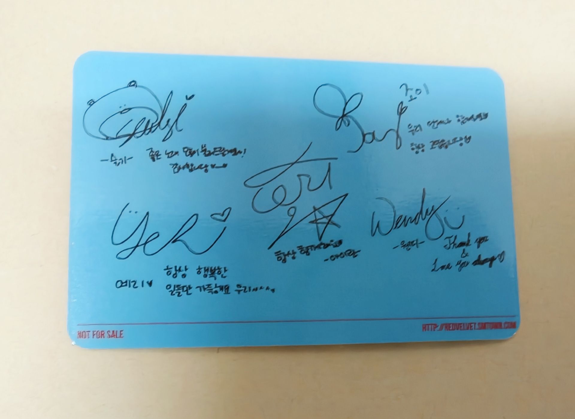 Red velvet Dumb Dumb專卡