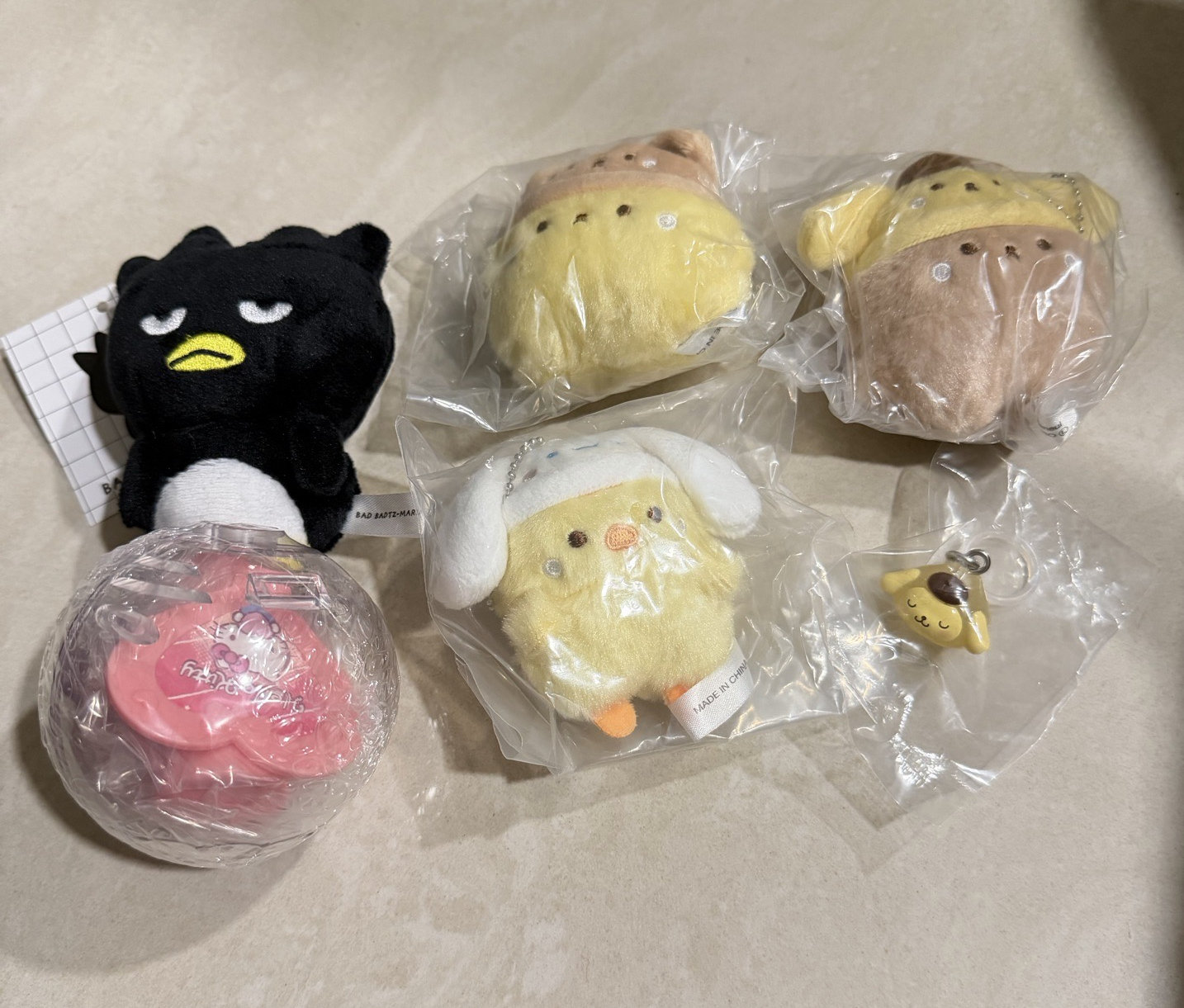 三麗鷗 扭蛋/盲盒/西村裕二聯名吊飾