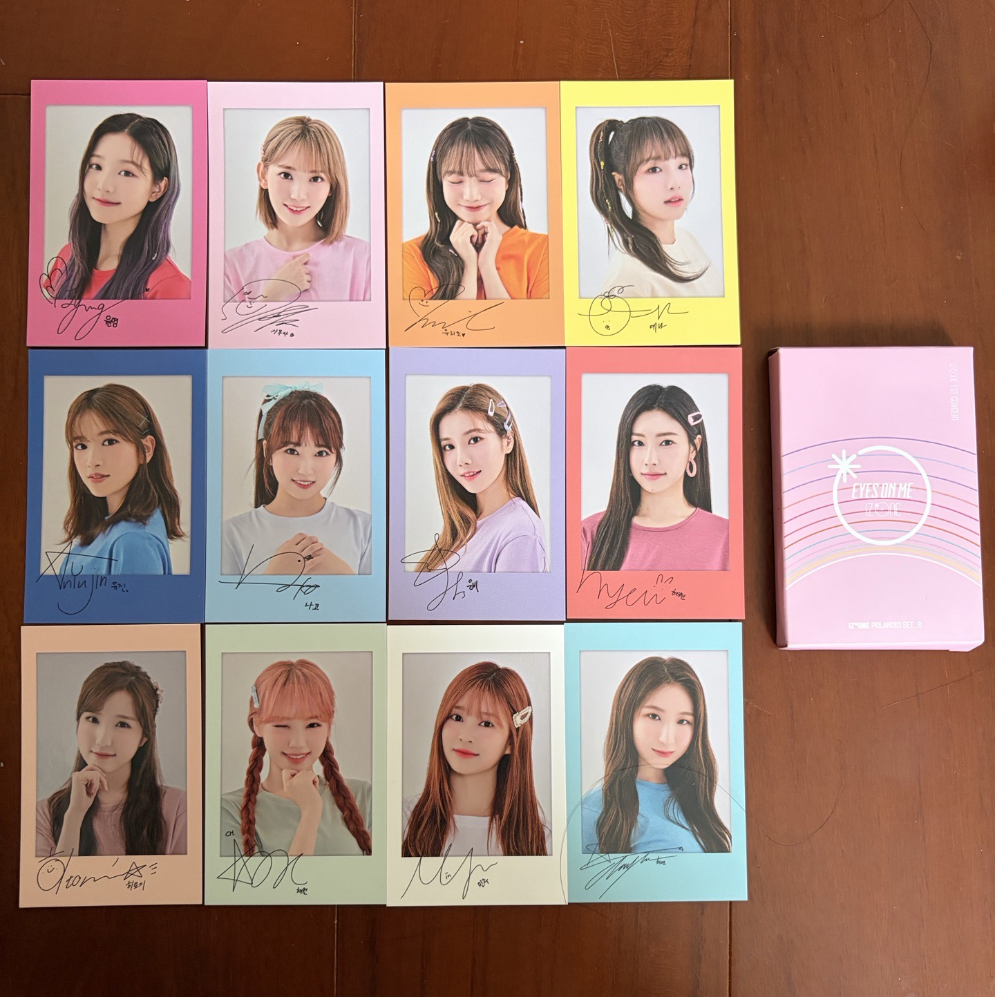 IZ*ONE 演唱會 週邊 拍立得B 小卡