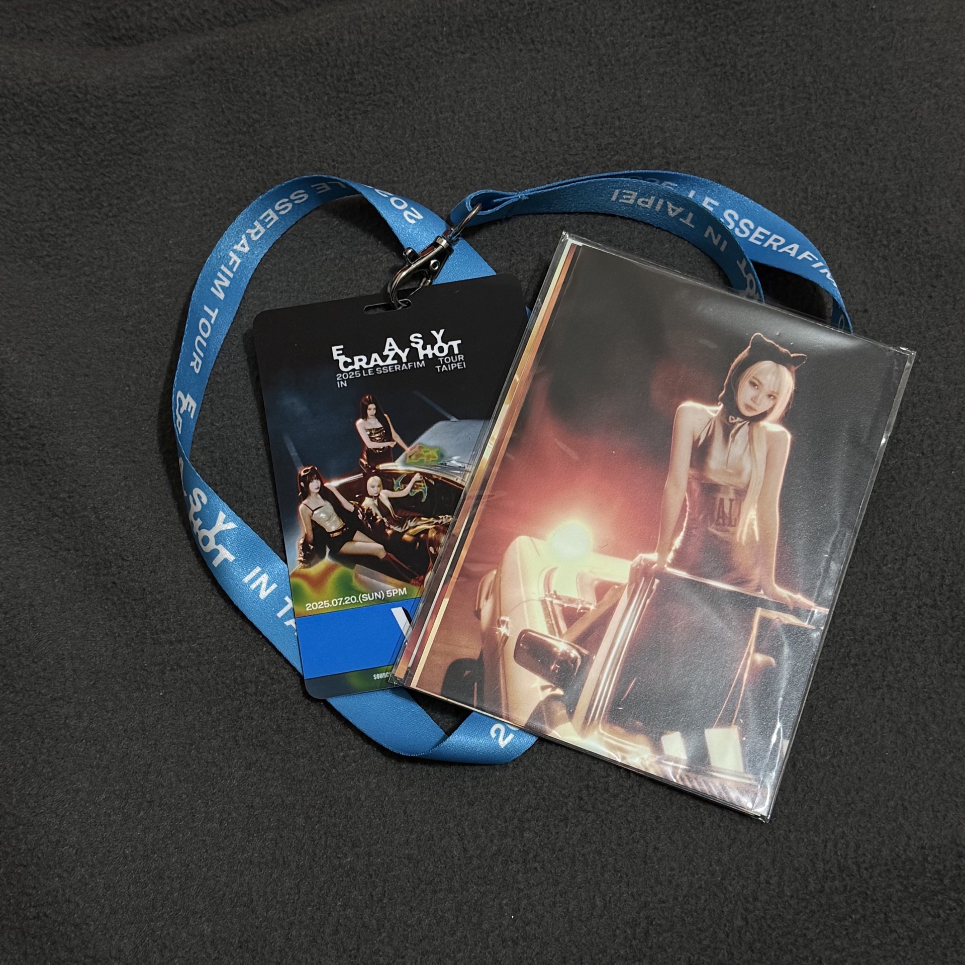 現貨 LE SSERAFIM 台北場 明信片 未拆