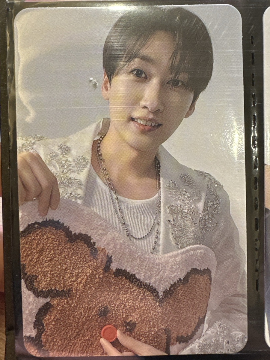 Super Junior Pink Christmas 銀赫小卡