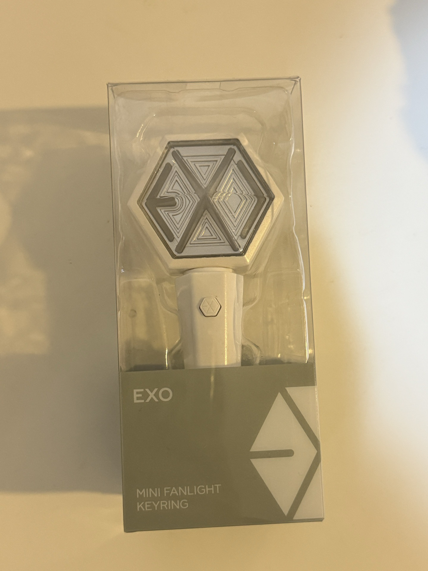 EXO官方迷你手燈鑰匙圈