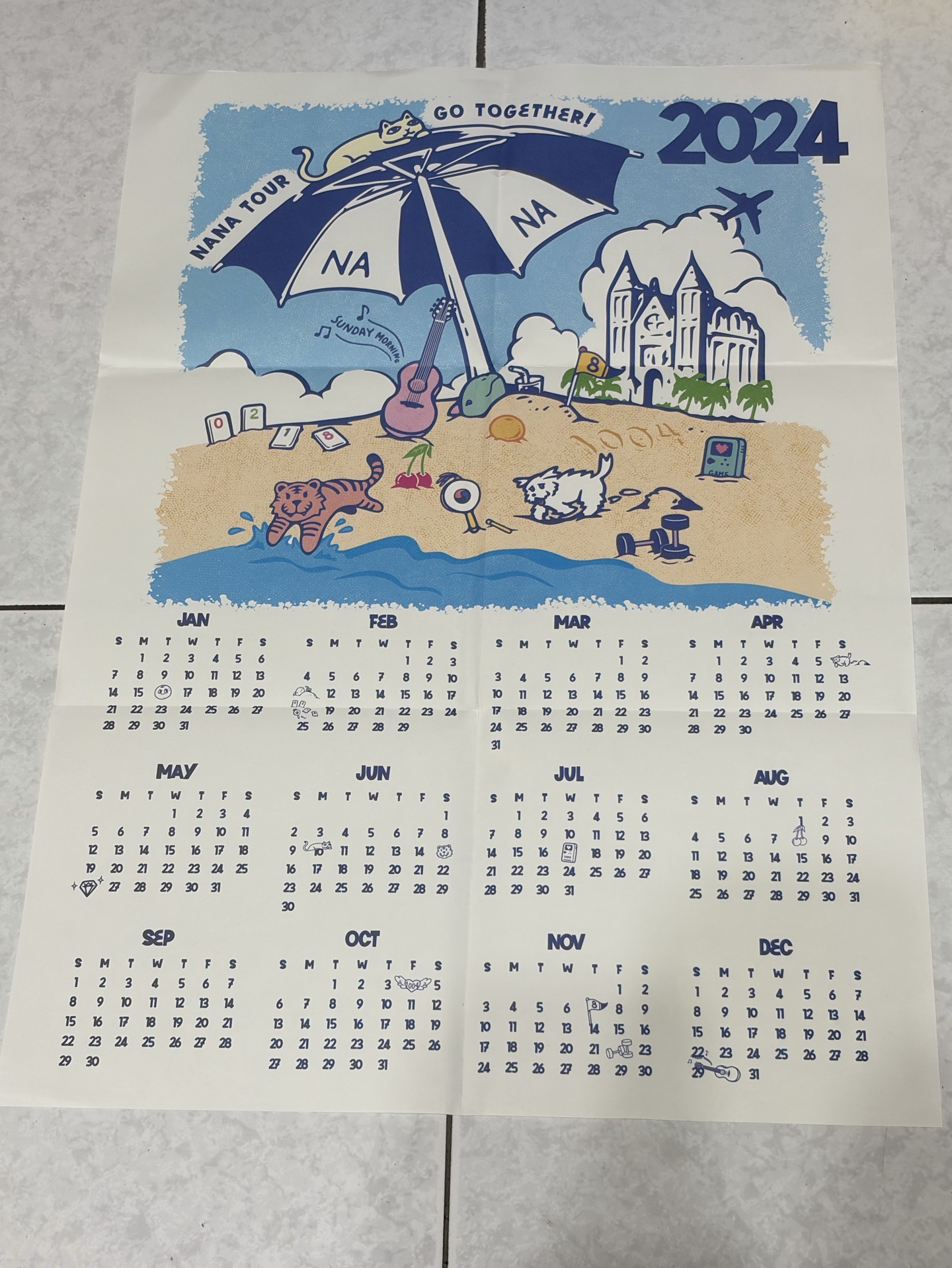nana tour （含wvs特典、圓佑拍的照片、年曆）