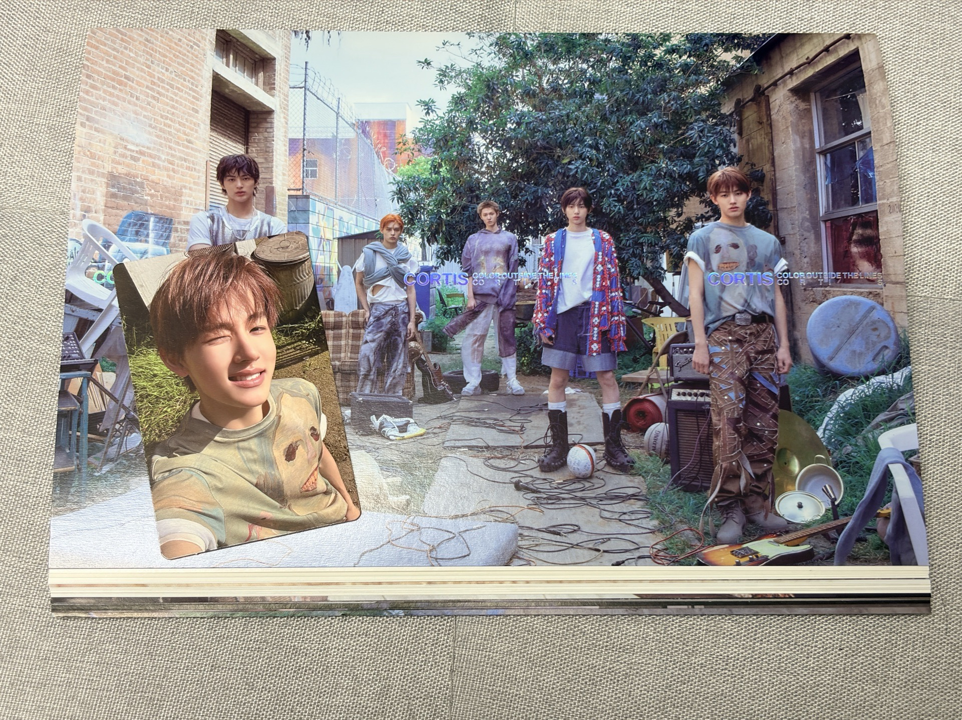 CORTIS 全專有卡 沒翻閱過只看小卡是什麼