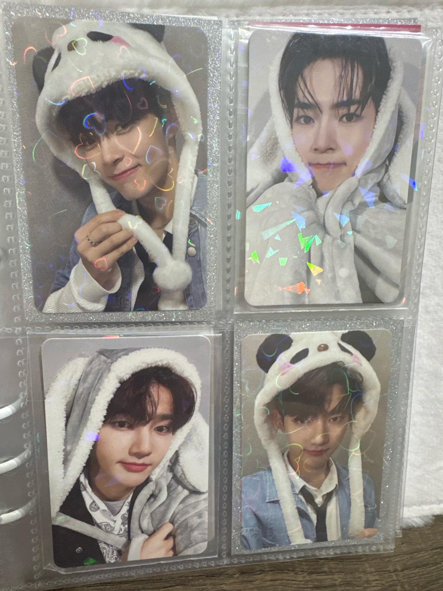 Zerobaseone 成韓彬 章昊 兔毯 熊貓