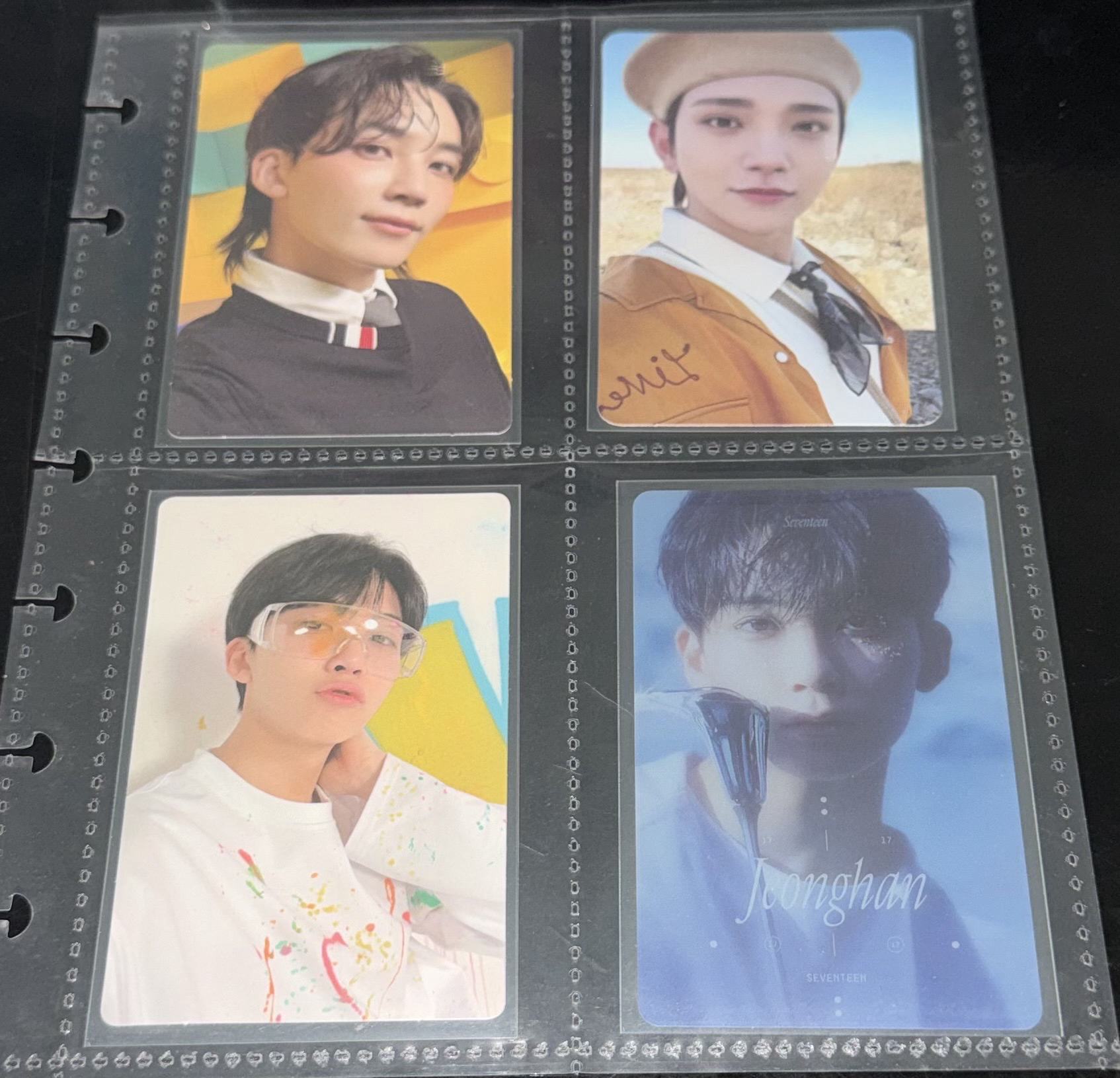 SEVENTEEN 散落的小卡們