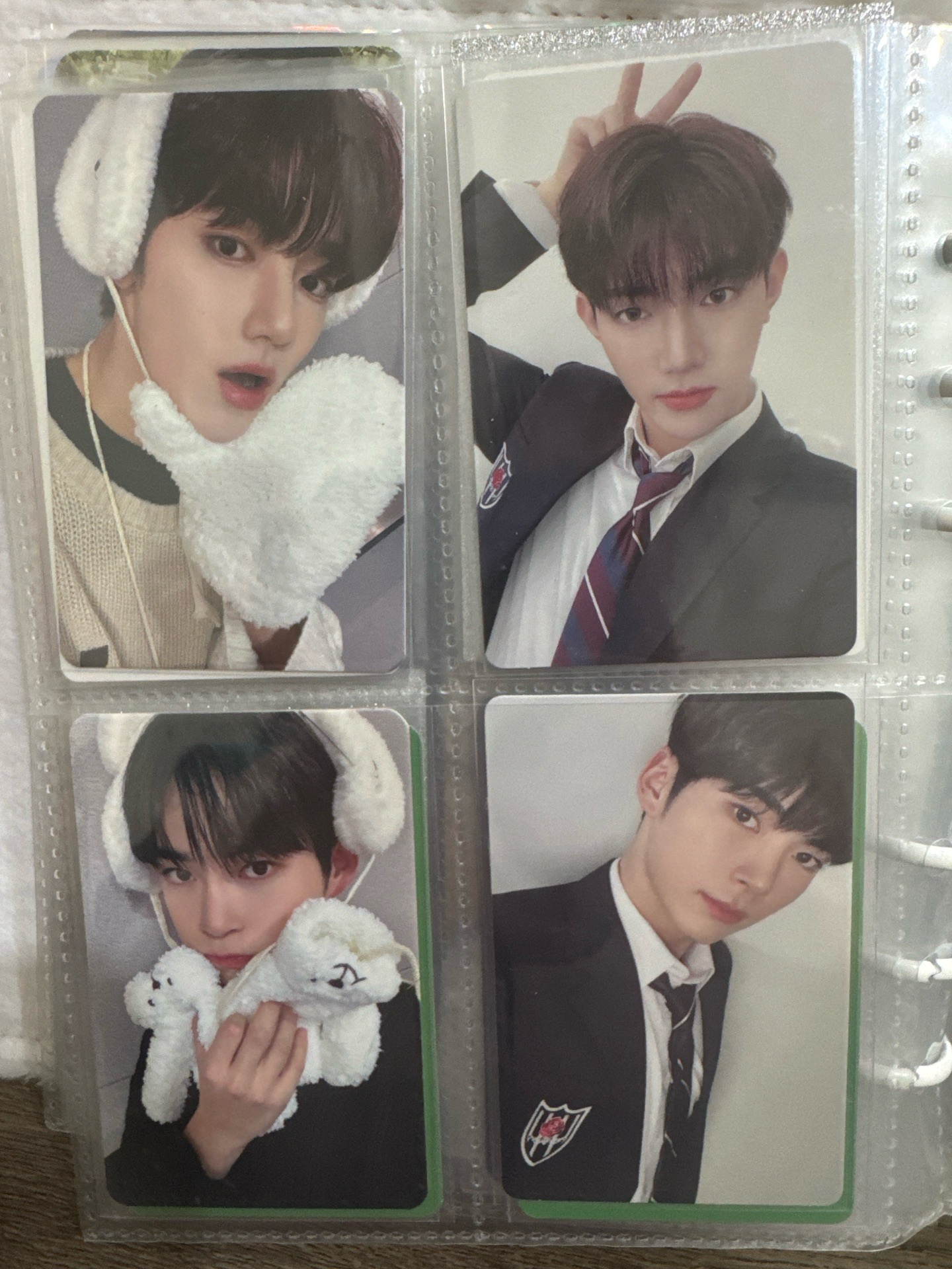 Zerobaseone 成韓彬 章昊 北極熊 專卡