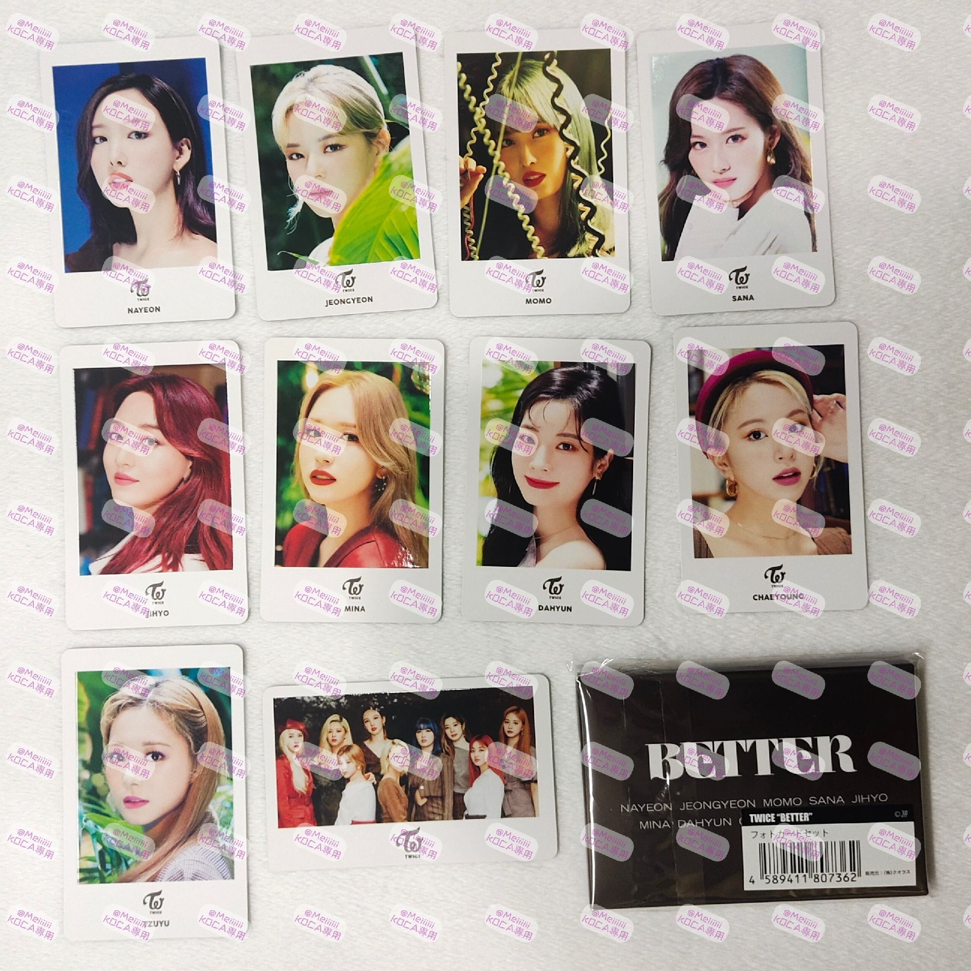TWICE BETTER 日本小卡組