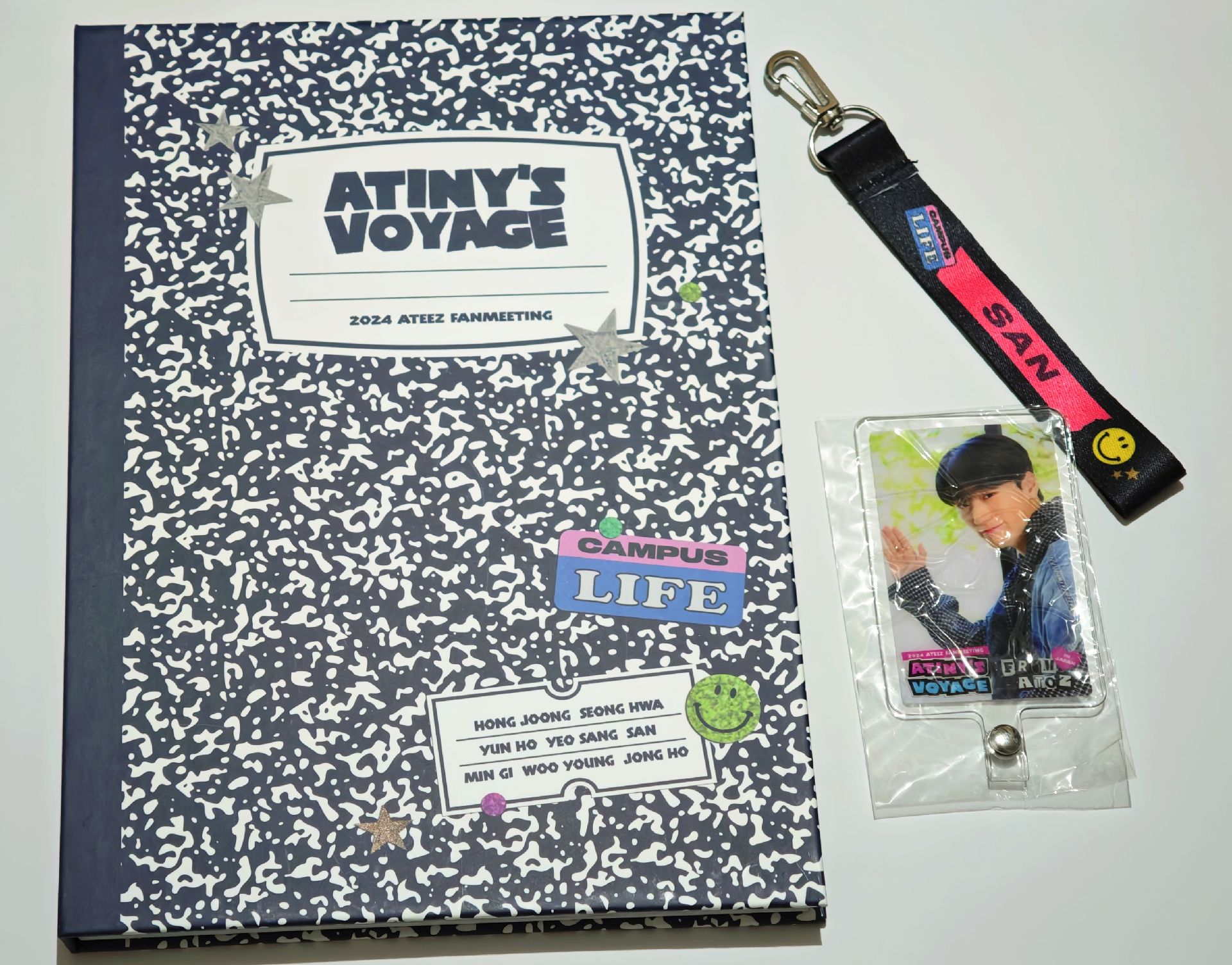 ATEEZ💌2024日本飯咪💌寫真海報組+傘吊飾😺