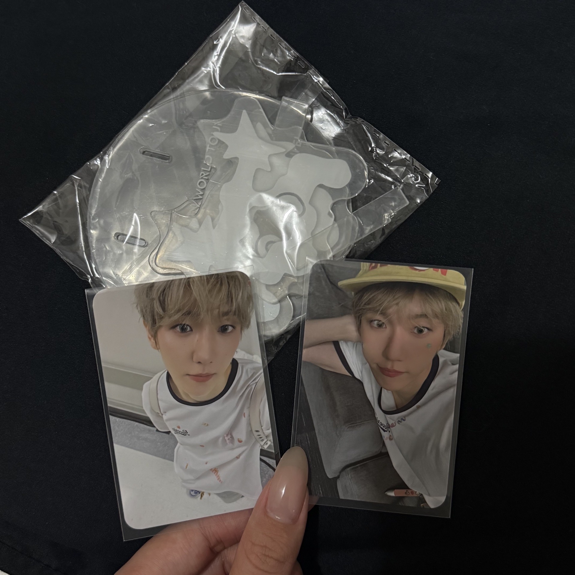 邊伯賢台灣入場卡 含未拆支架