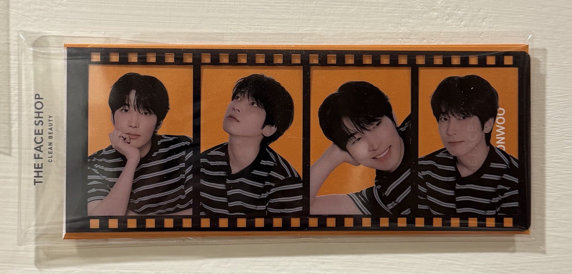 全圓佑 The face shop四格膠片 全新