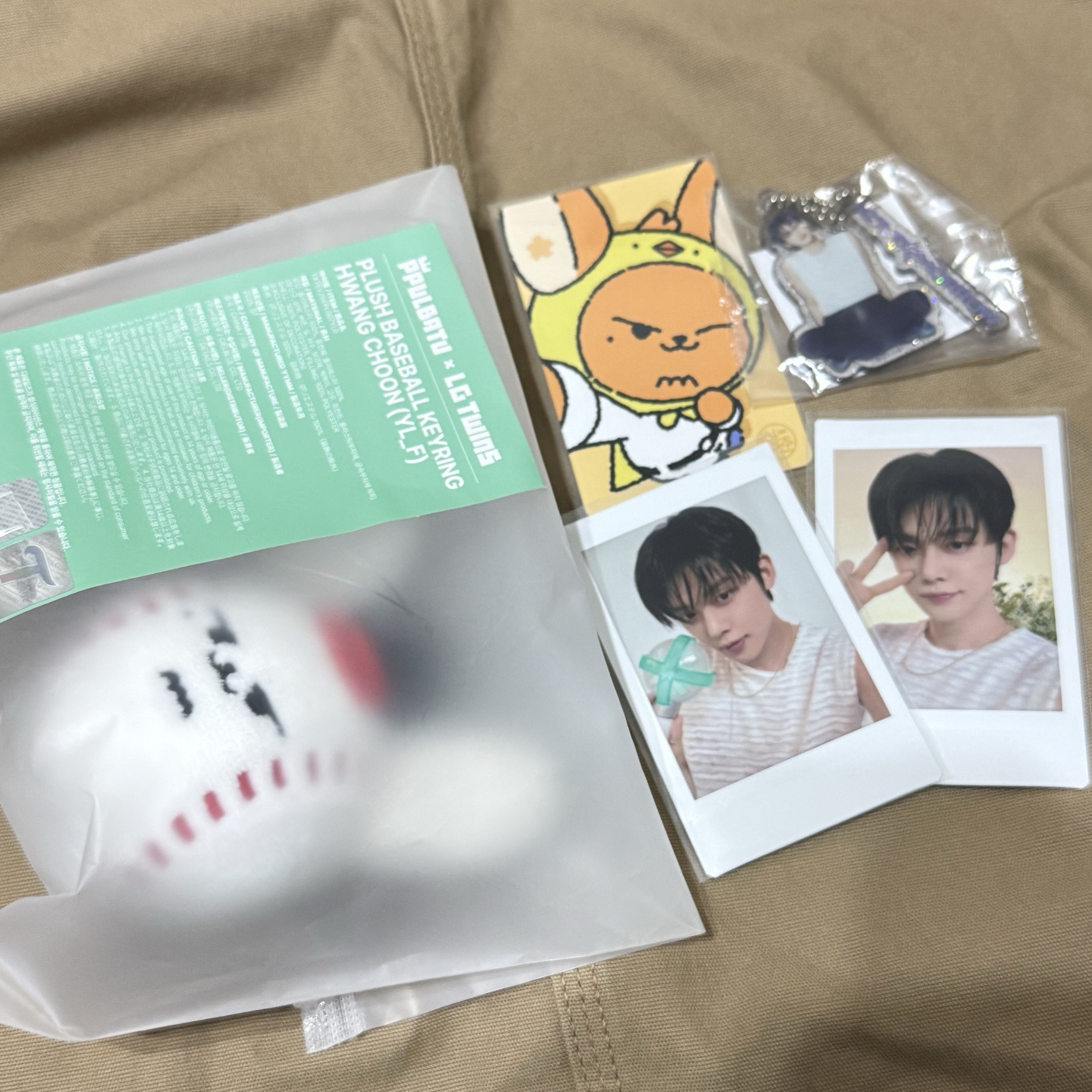 棒球大頭+冬日系列+日巡拍立得set