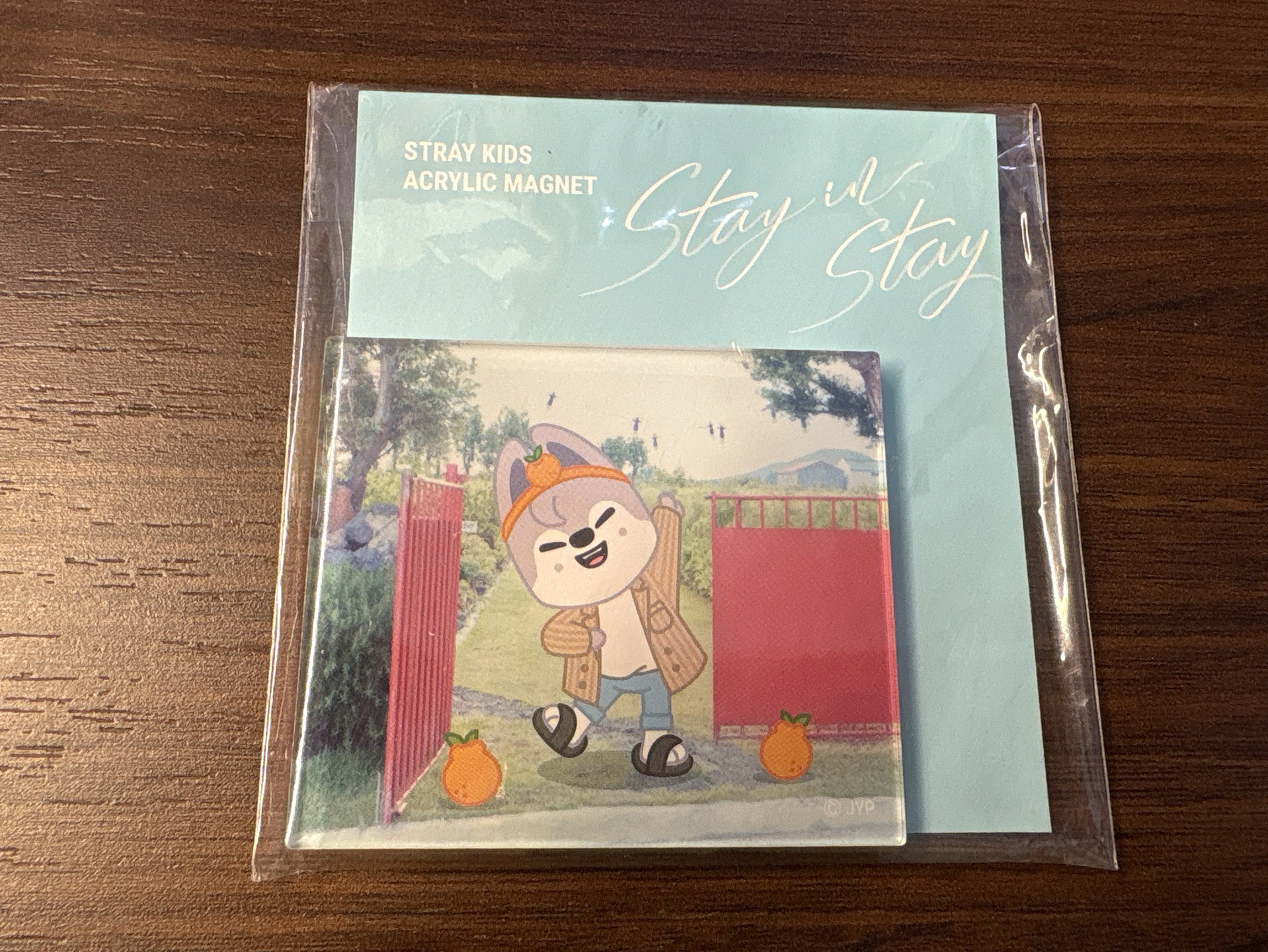 skzoo wolf chan 磁鐵 （全新未開封）