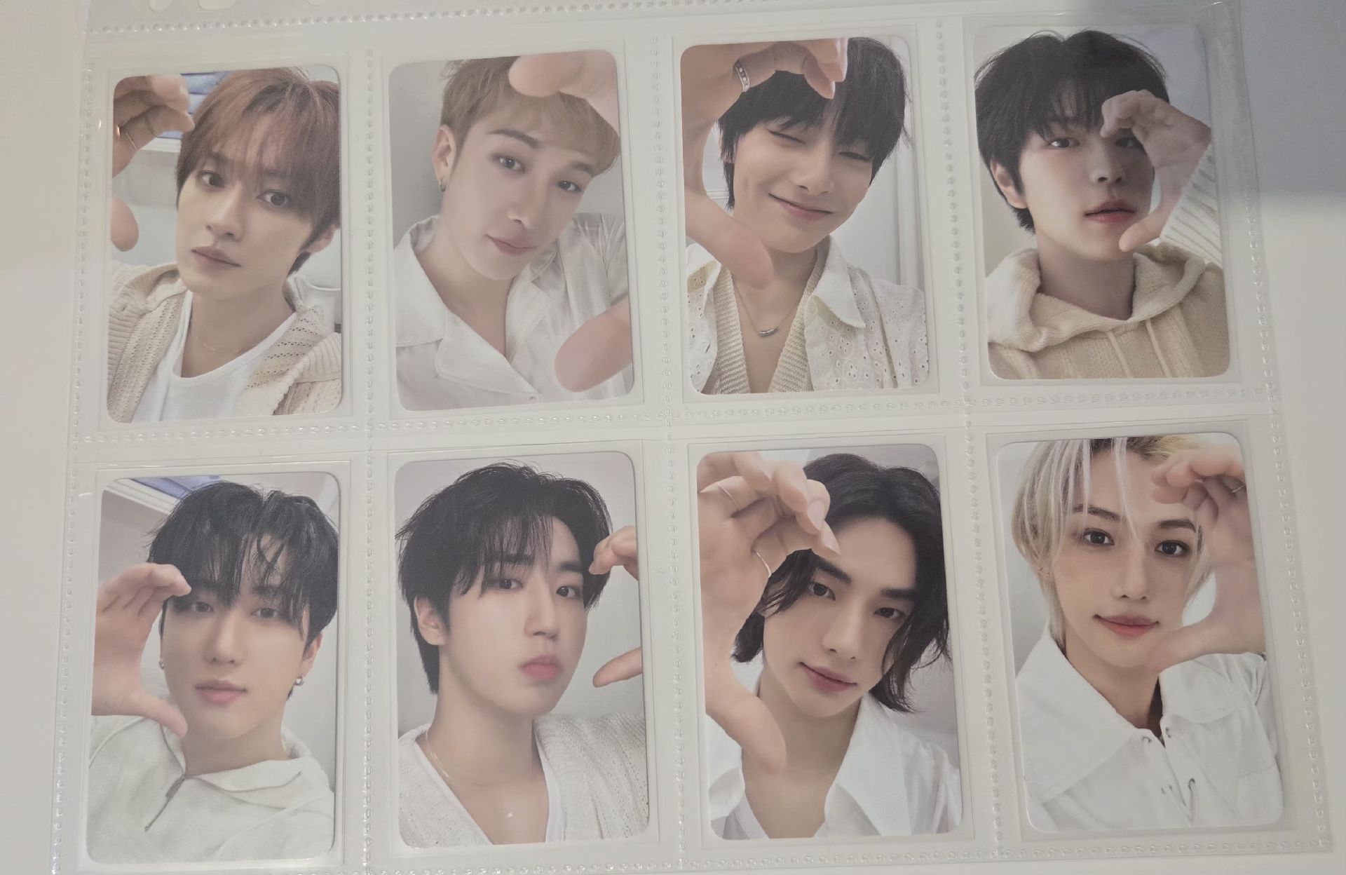 2024年曆比心卡一套