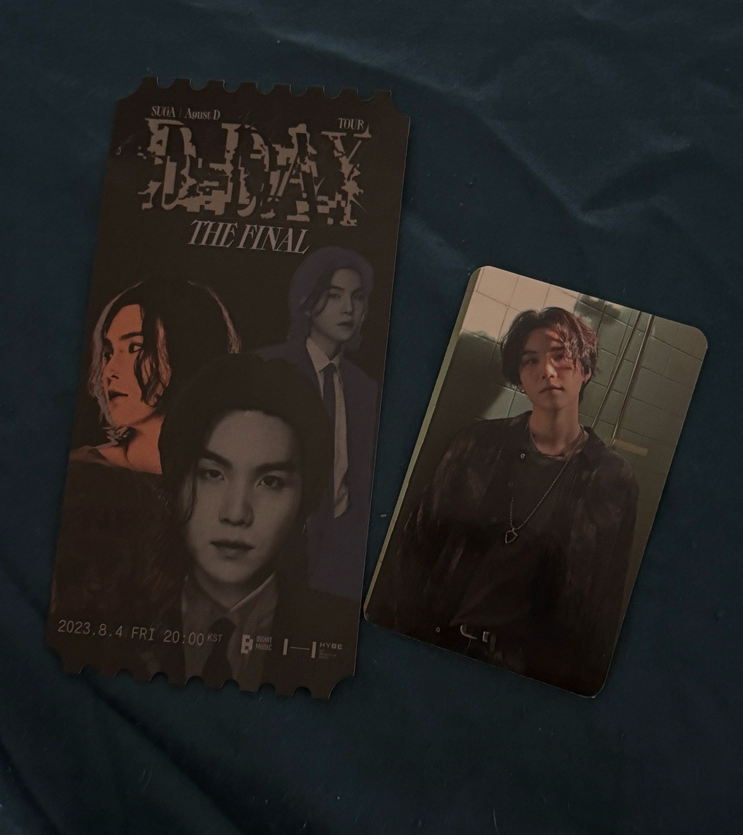 D-DAY final粽卡 閔玧其