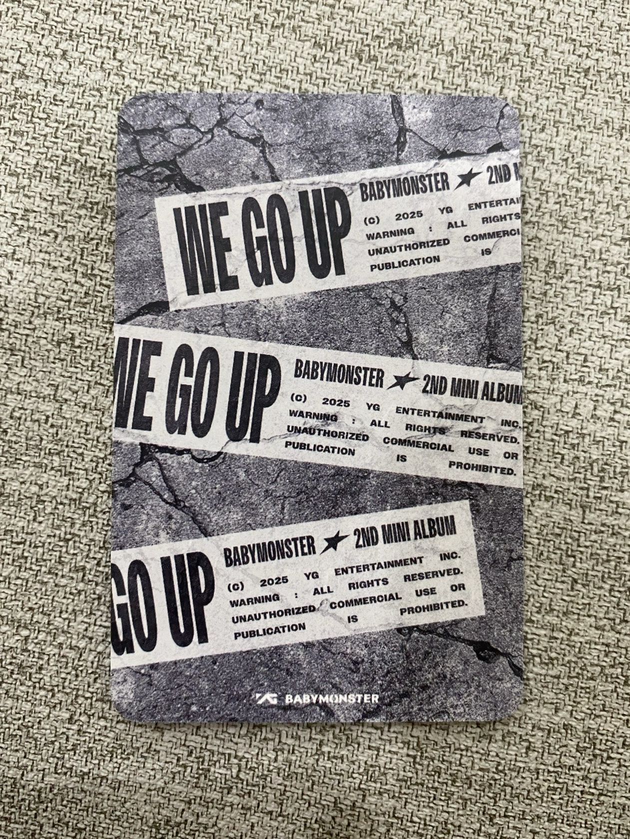 BABYMONSTER🐰 ASA 粉髮打歌卡