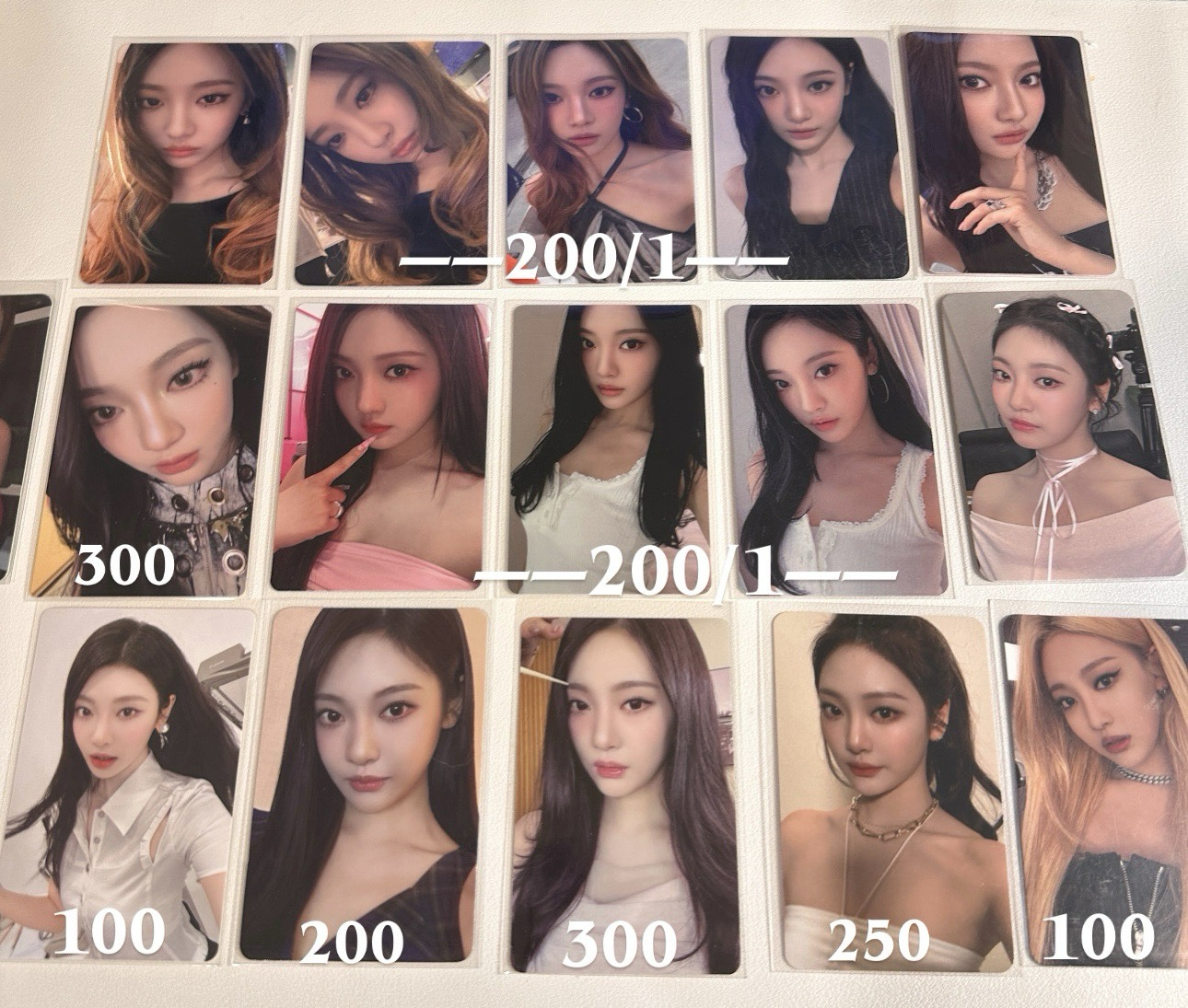 aespa Ningning小卡 寧藝卓小卡 正版小卡可給對光