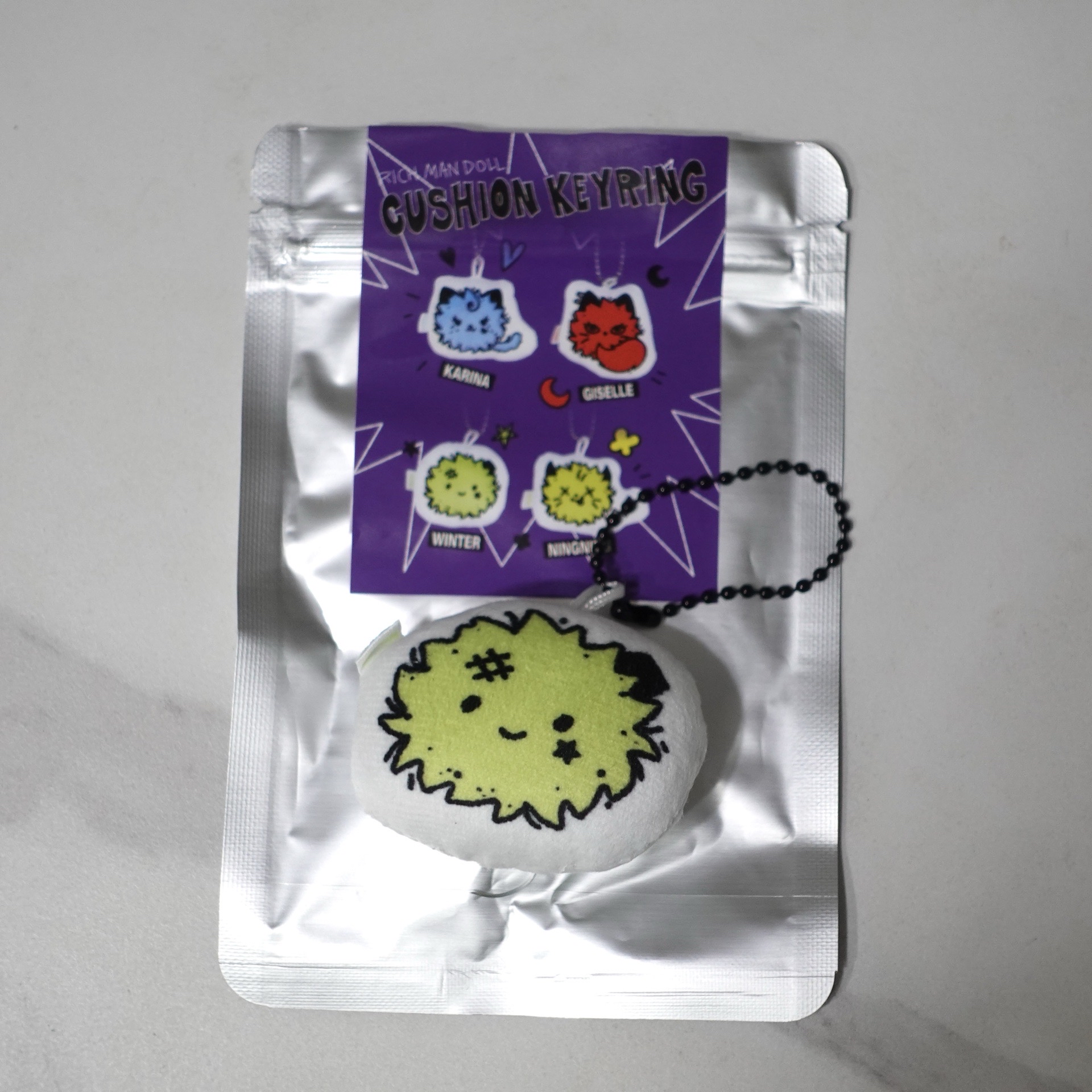 aespa快閃抱枕小吊飾 冬