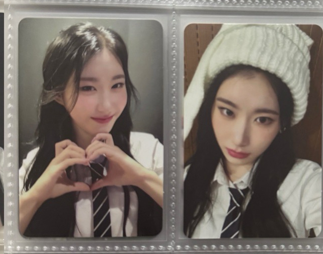 比心+兔帽領兩張不拆