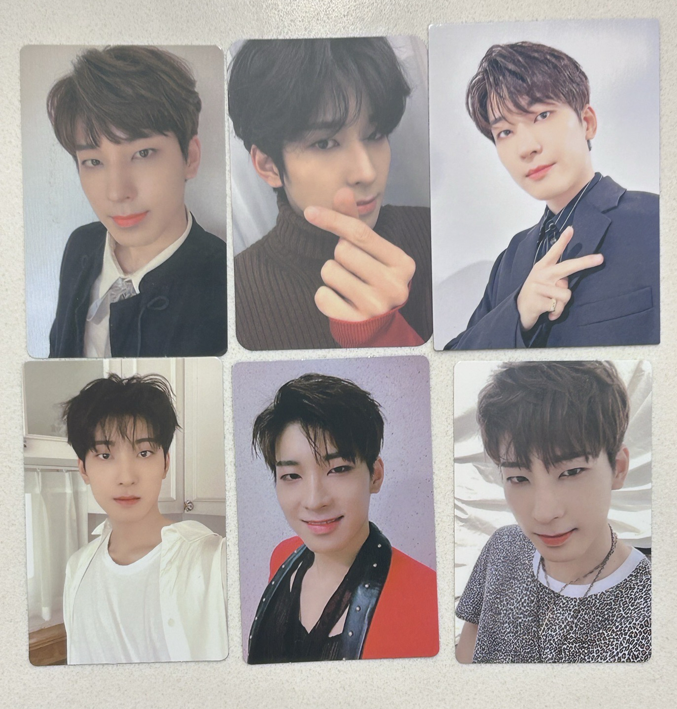 SEVENTEEN 圓佑 小盤 共六張 白衣圓