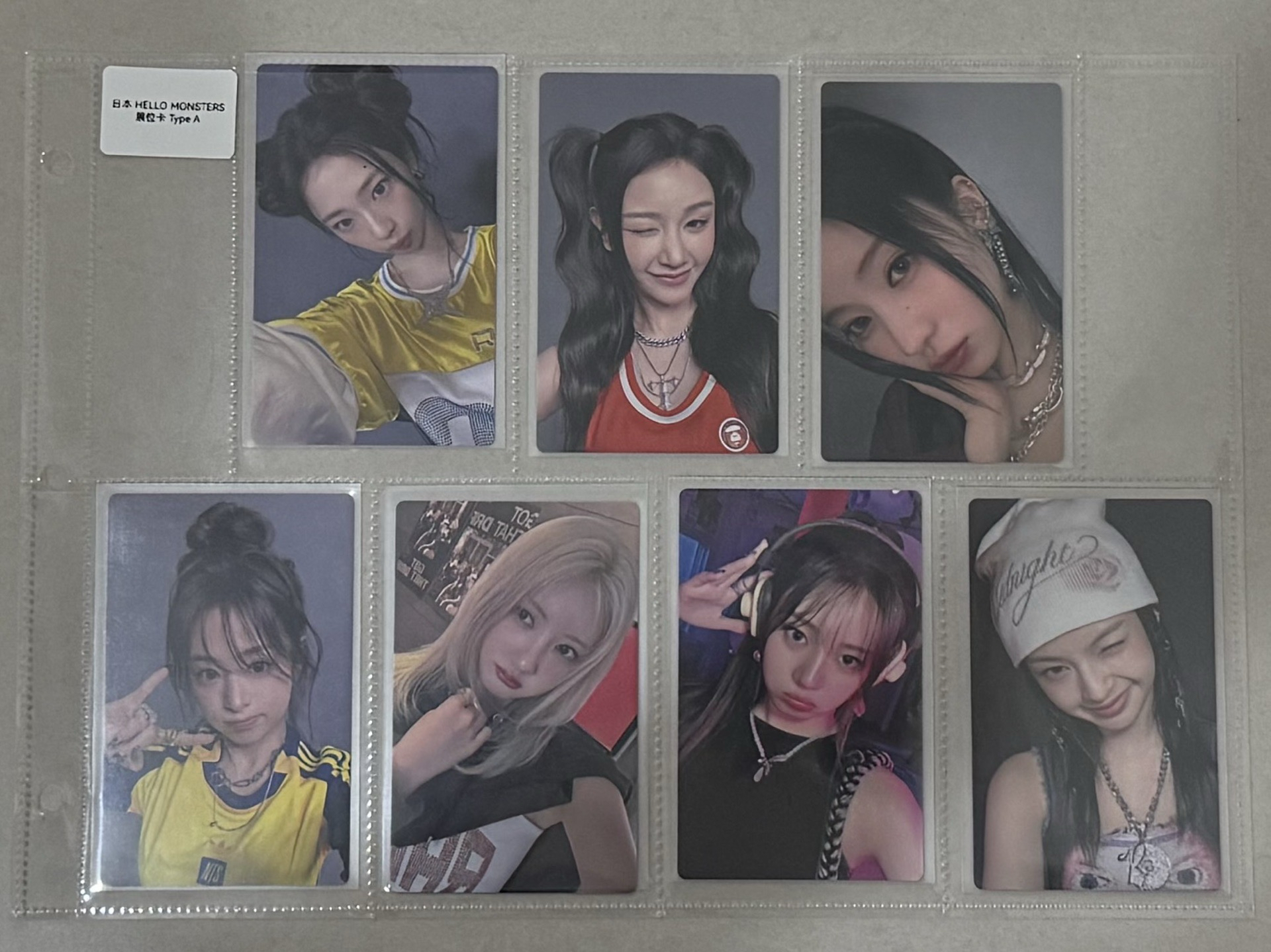 [HELLO MONSTERS] 日本展位卡 Type A
