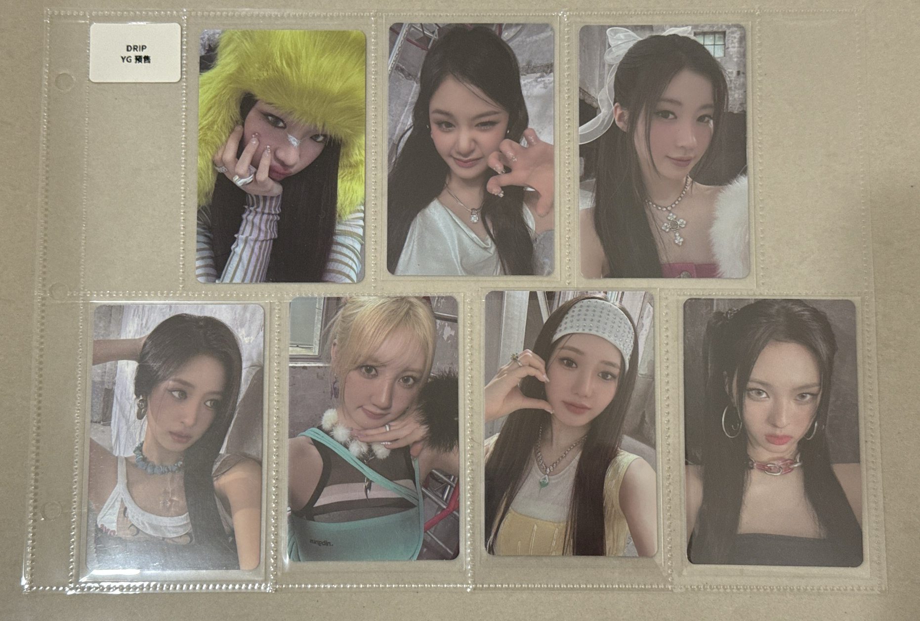 [DRIP] 韓國 YG 預售特典 套出