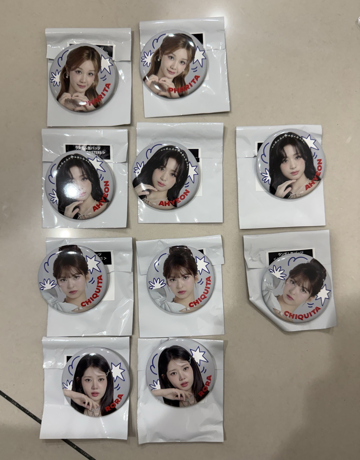 [LOVE MONSTERS] 日本FC 快閃店徽章 