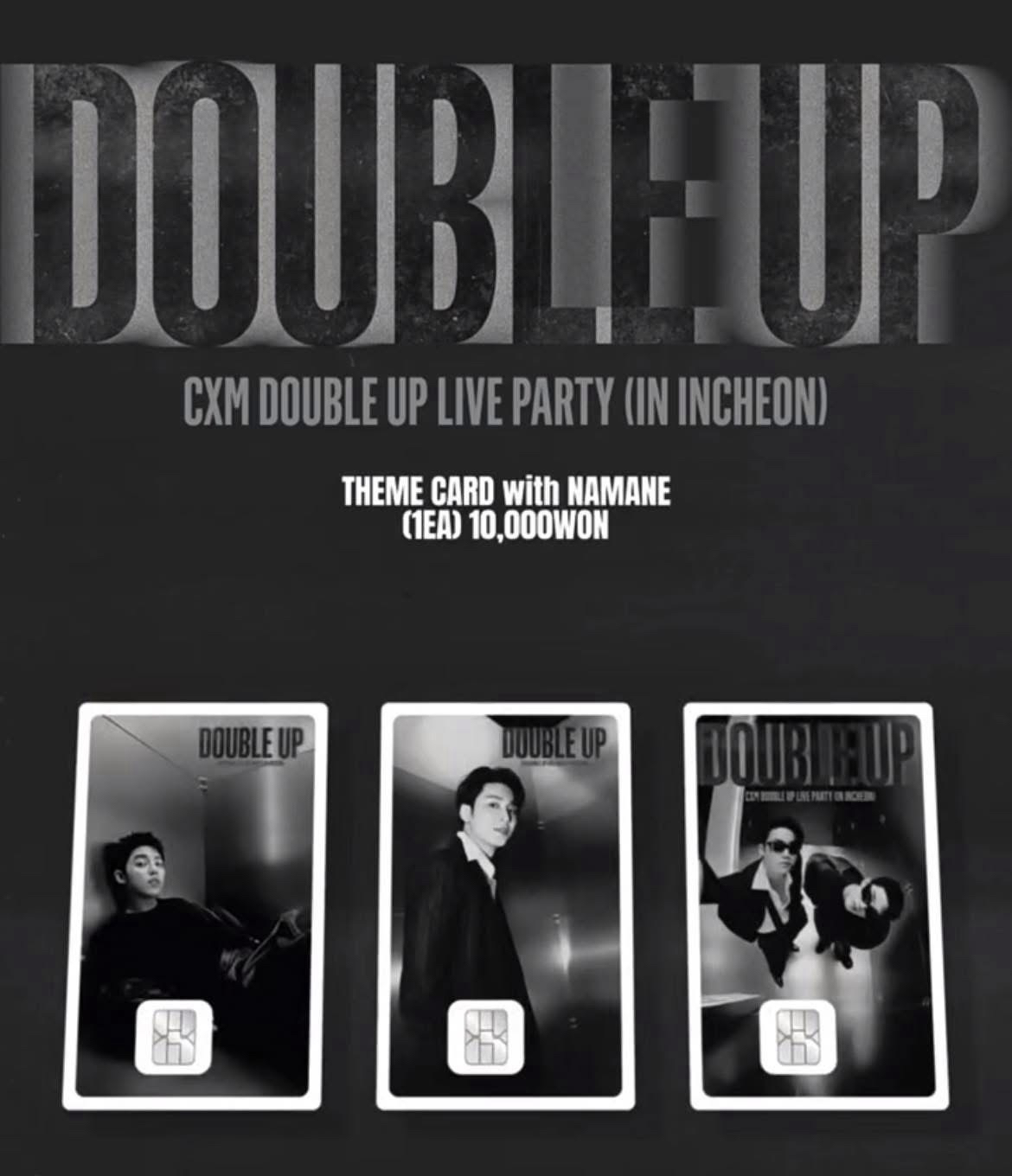 [ 現貨 ] SVT Seventeen CXM Double Up 刺繡外套+仁川限定城市票卡+ 哲 Namane