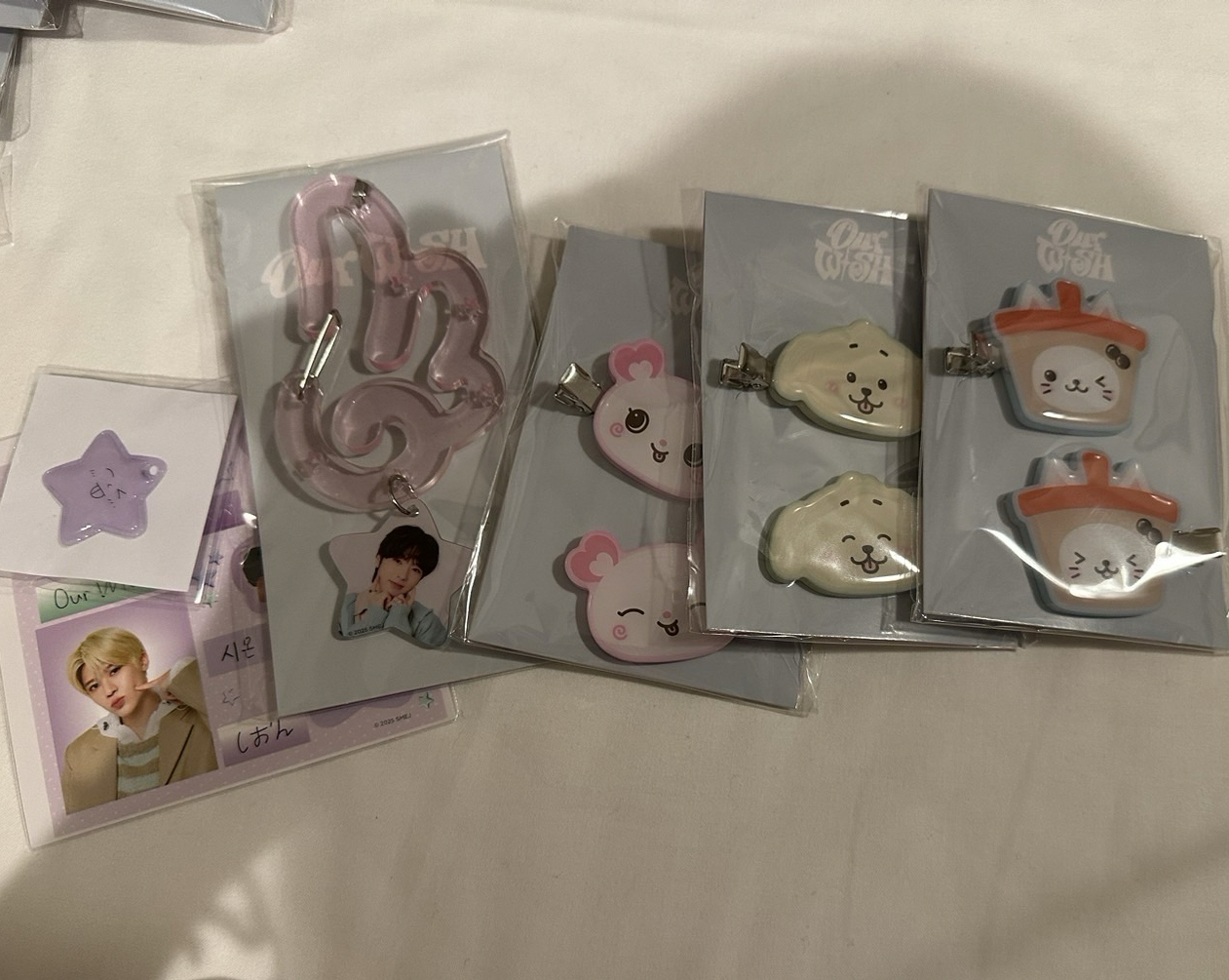 NCT WISH 日巡一巡扭蛋Sion星星吊飾