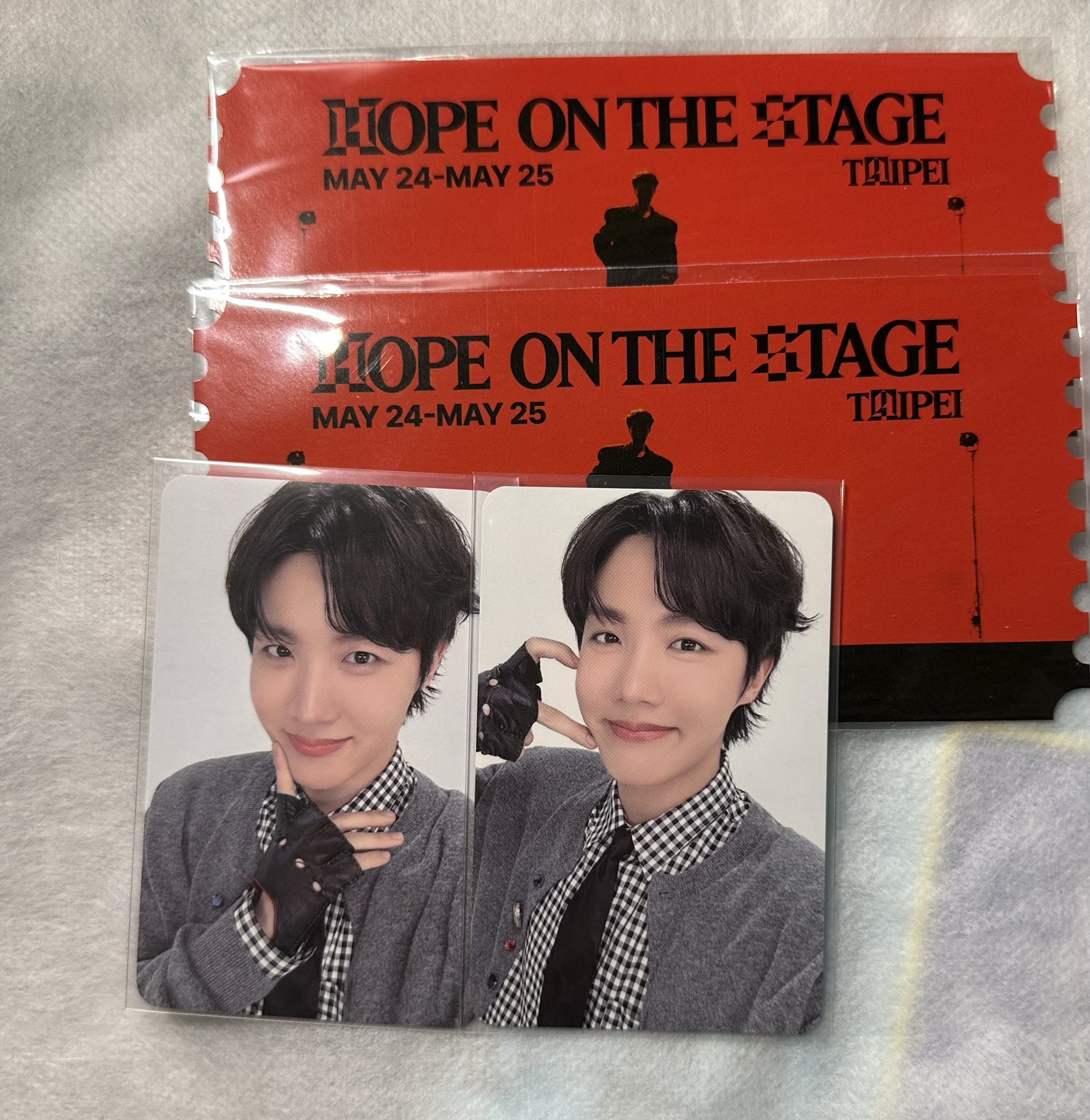 BTS-JHOPE台北場粽卡+VIP禮