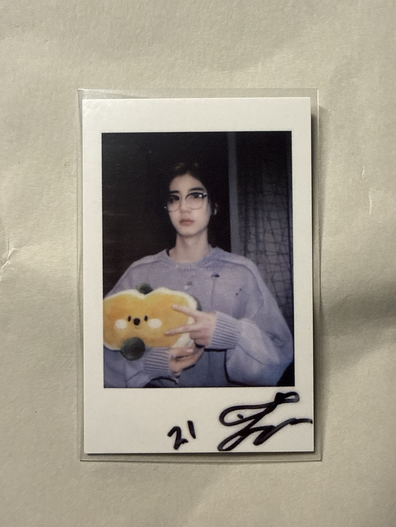 HOW yzy 青島線下 簽售卡 復刻水果拍立得 