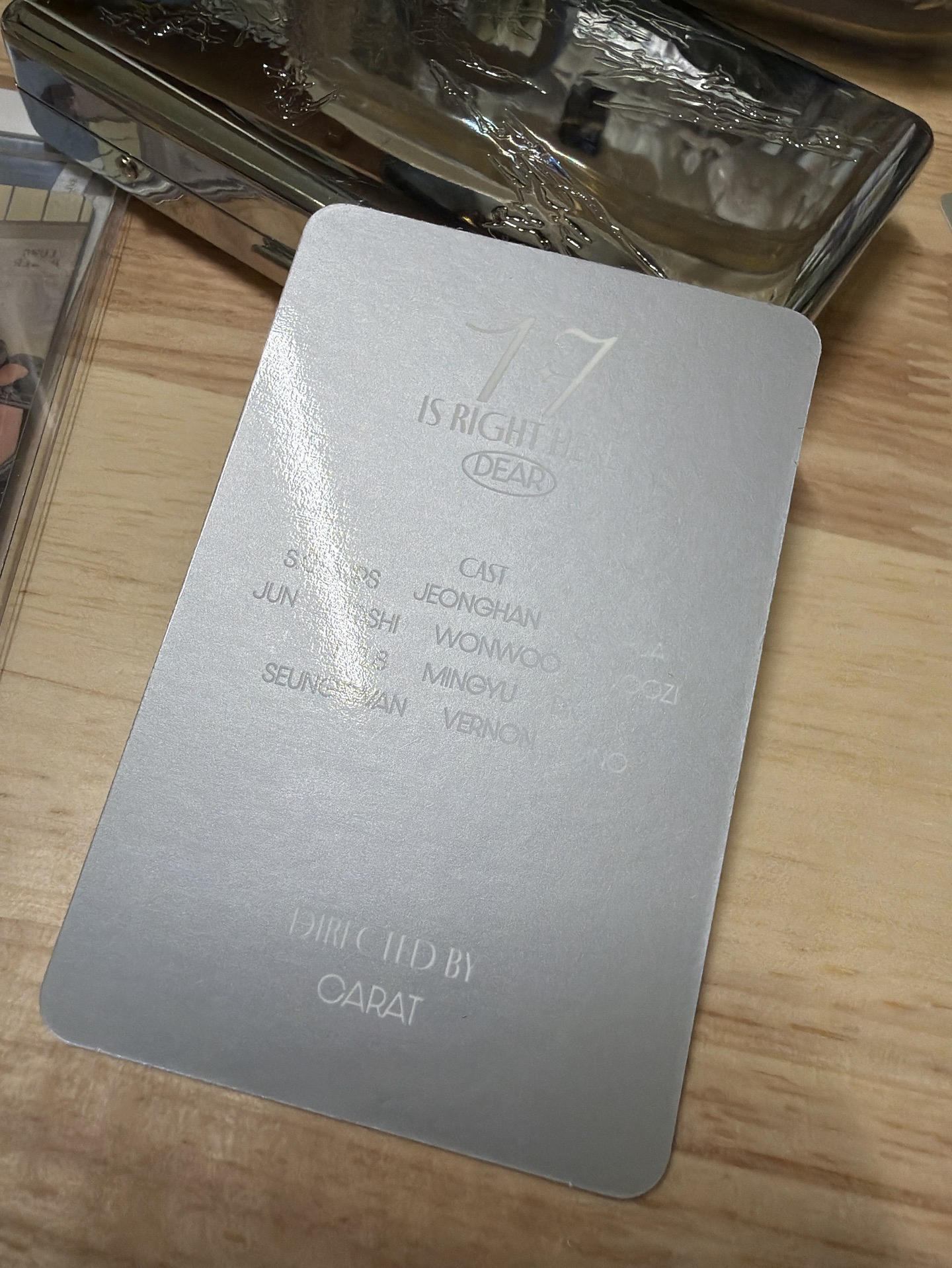 精選專 專輯卡 精選輯｜CARAT ver. WONWOO