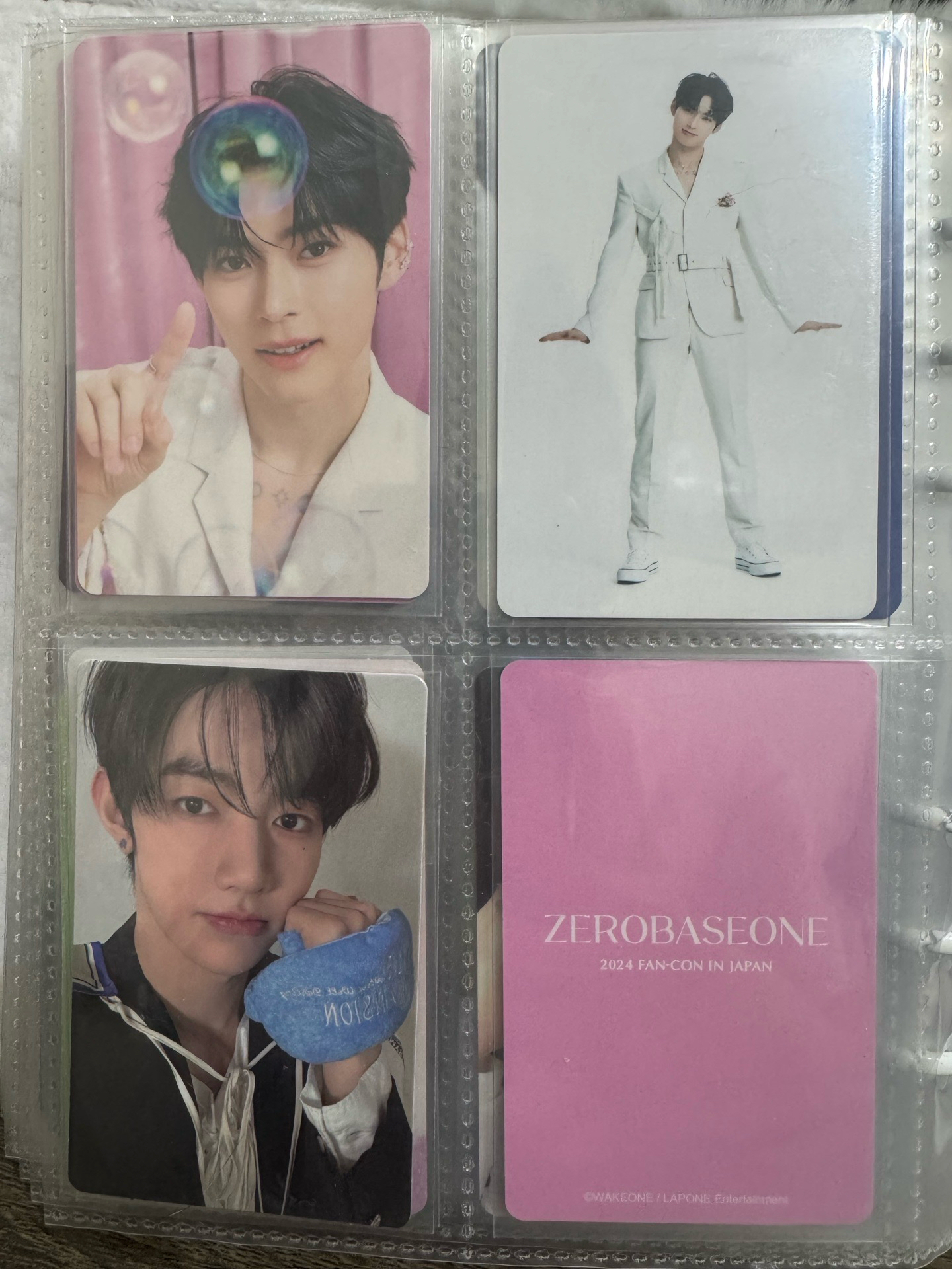 Zerobaseone 章昊 成韓彬