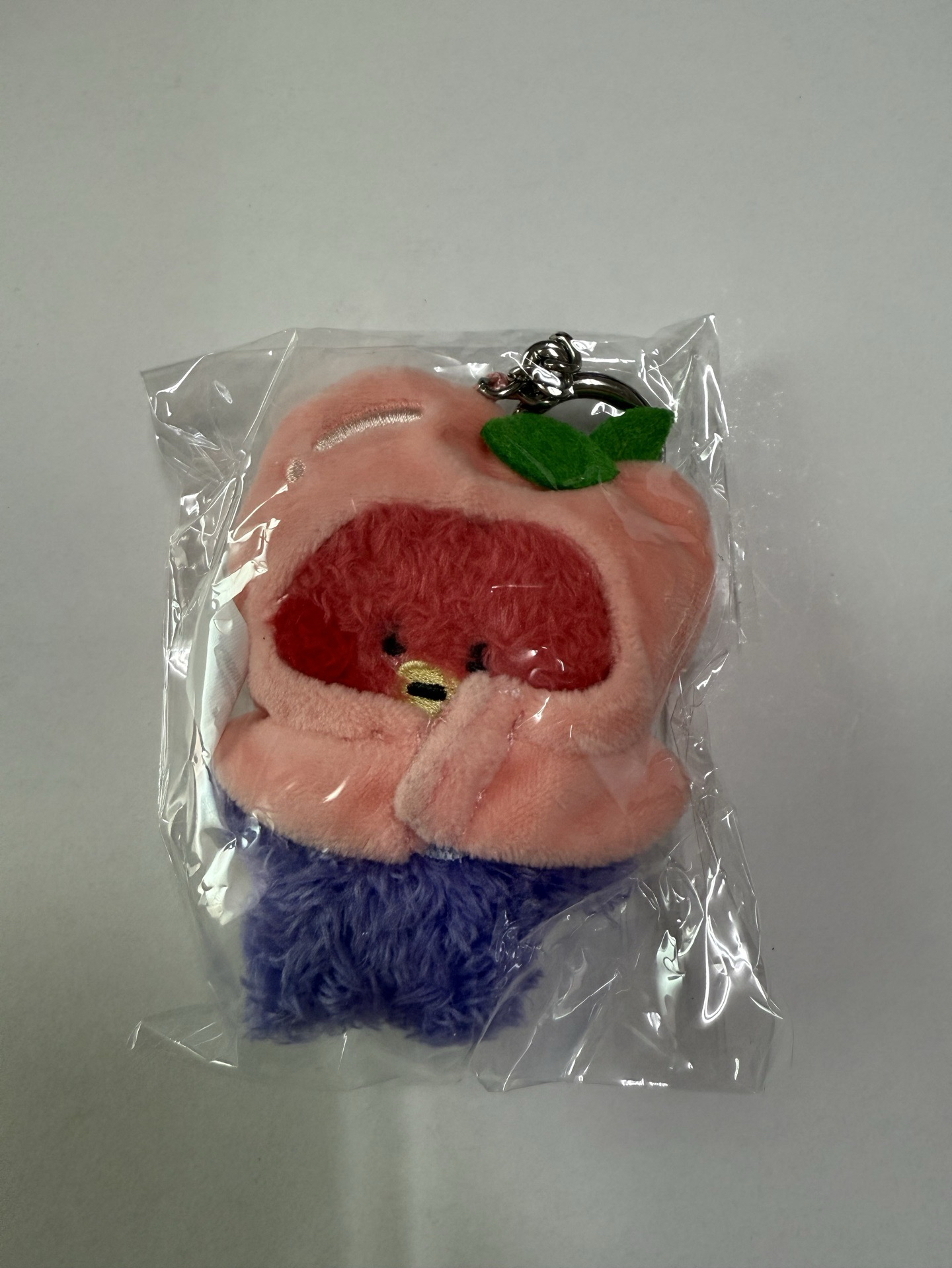 毛絨鑰匙圈 BT21 mini minini 水果系列 TATA