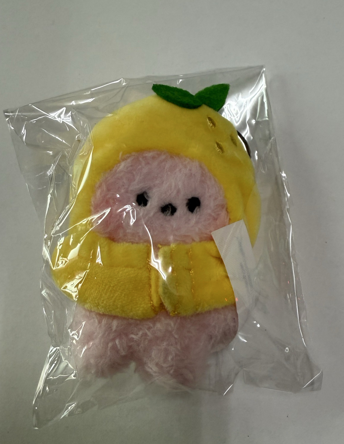 毛絨鑰匙圈 BT21 mini minini 水果系列 COOKY