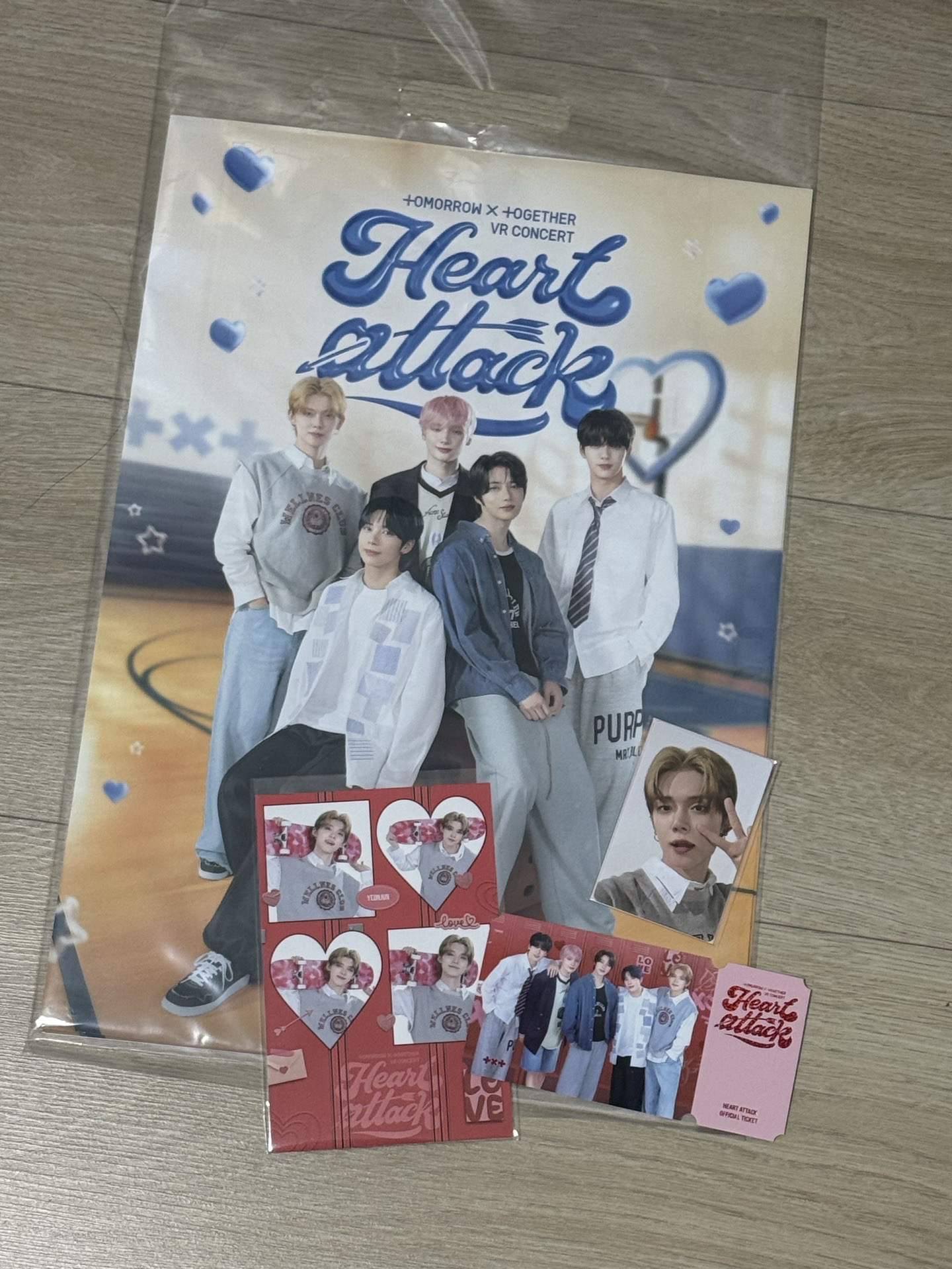 TXT VR演唱會 特典 崔然竣