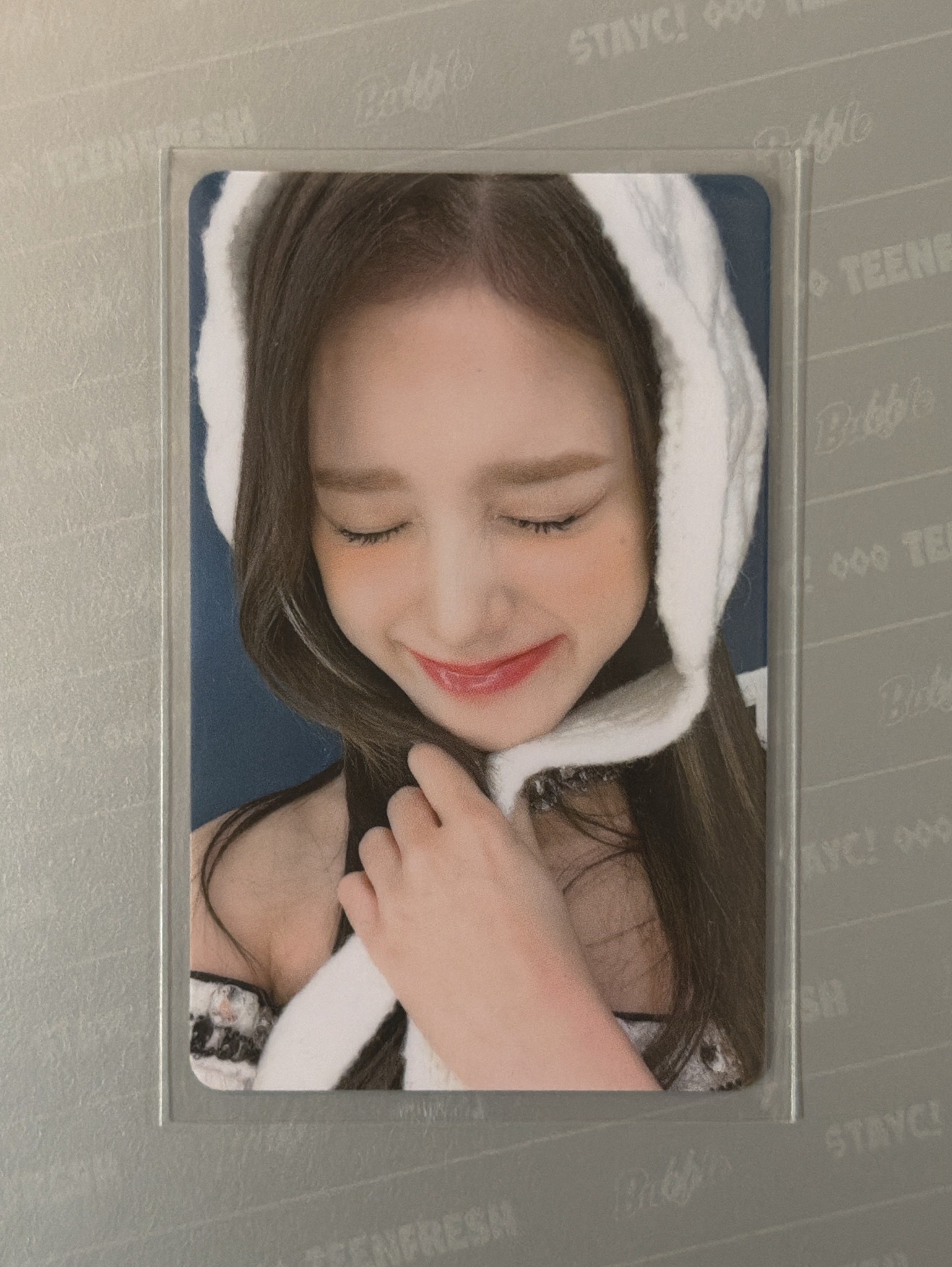 STAYC TEENFRESH BUBBLE KM 幸運卡 耳罩勾