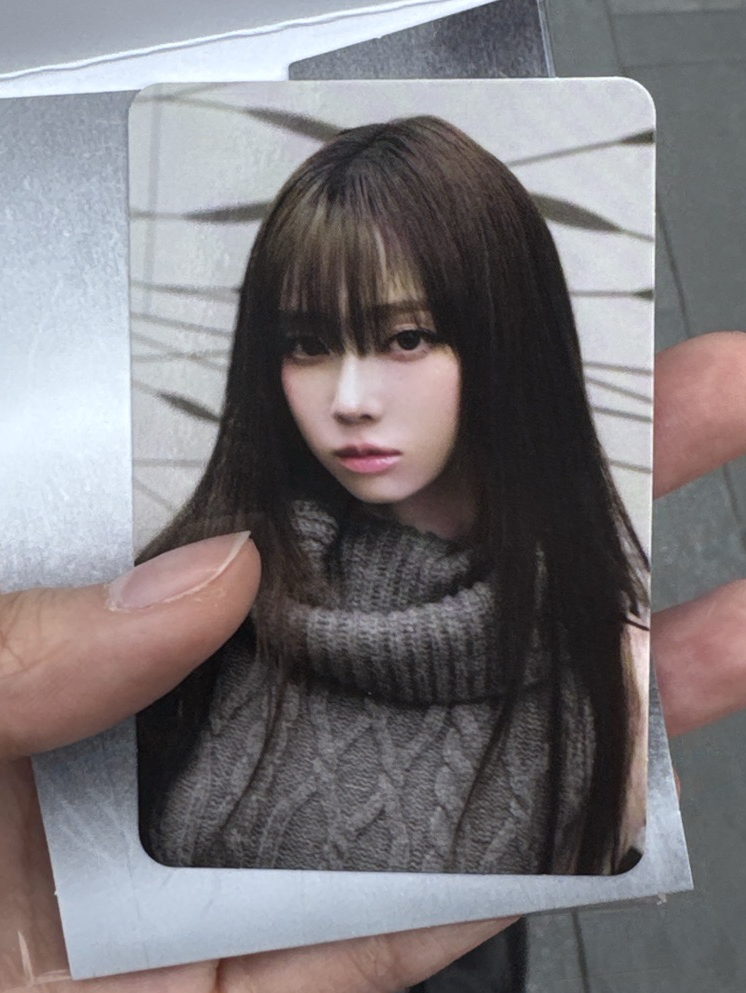 aespa冬 首爾安可隨機卡